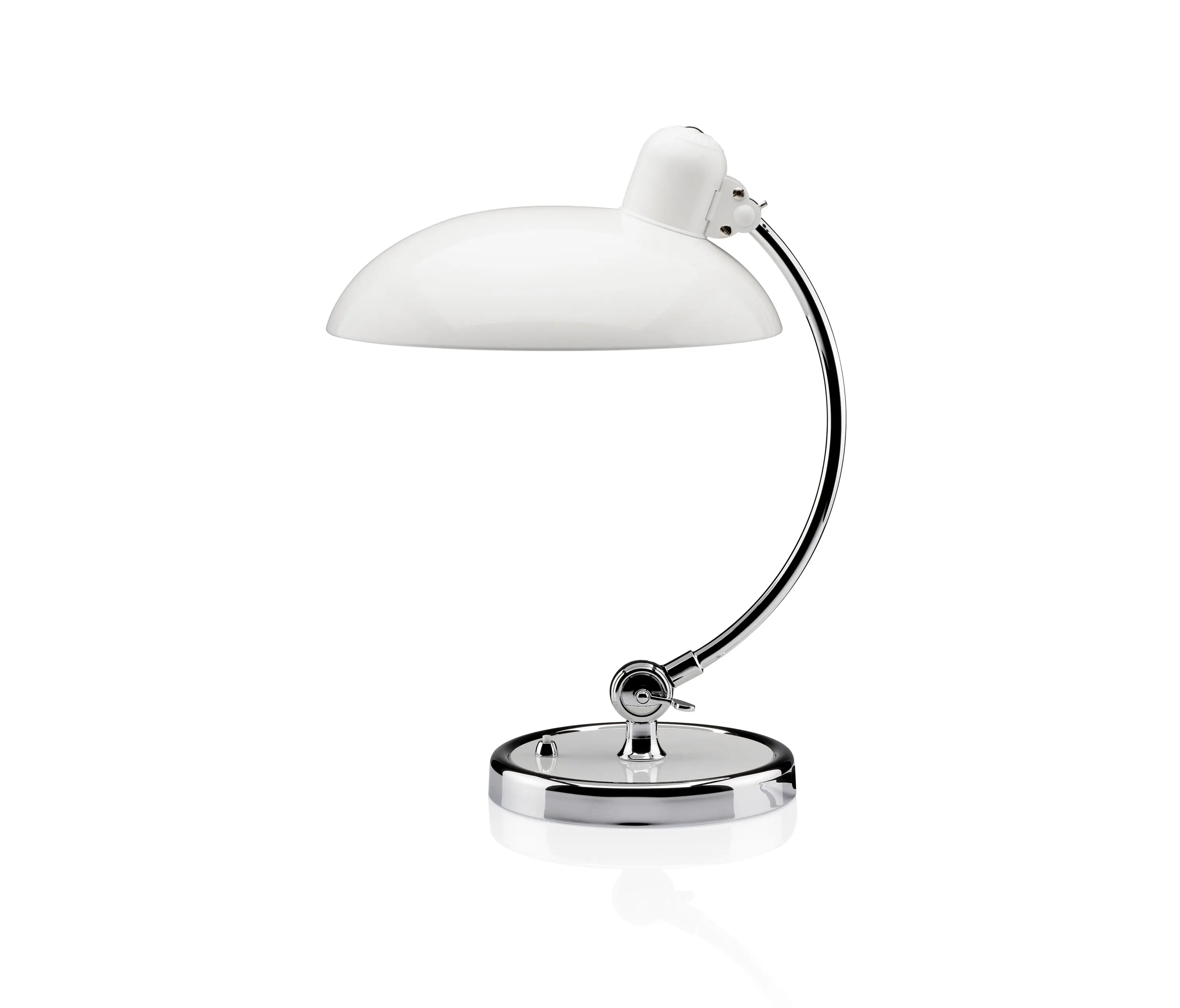 Fritz Hansen - Kaiser Idell™ | 6631-T | Table lamp | White | Chrome