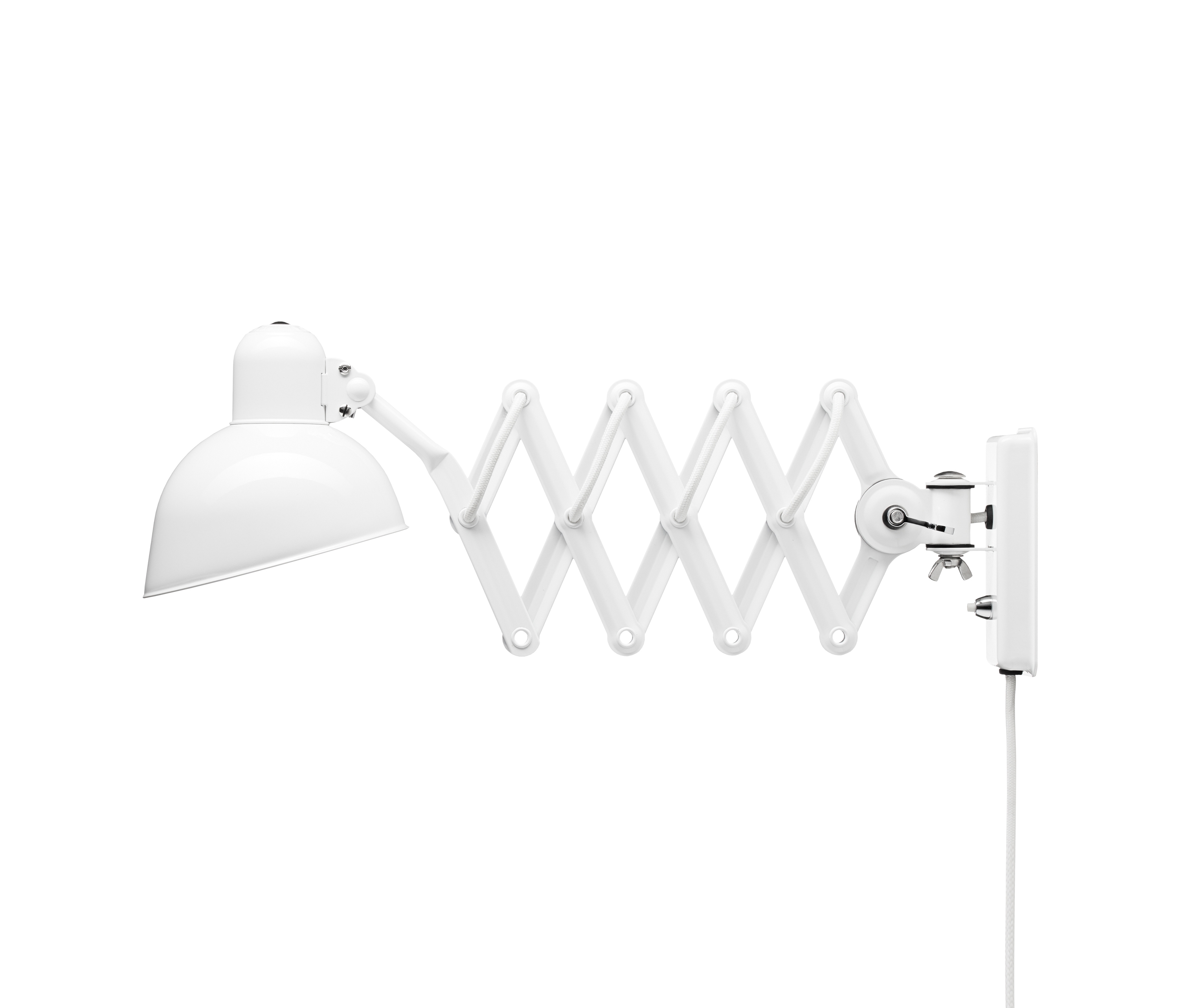 Display product Kaiser Idell™ | 6718-W | Wall lamp | White from manufacturer Fritz Hansen