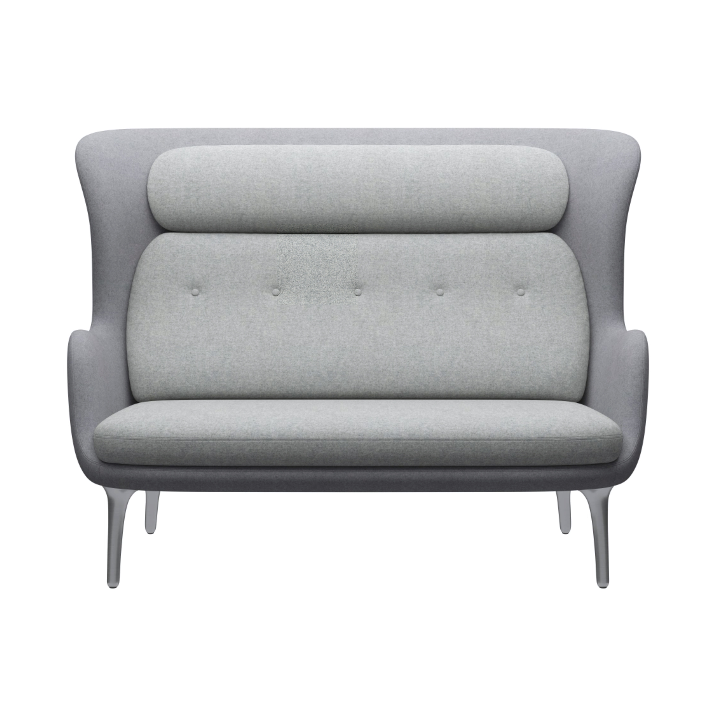 Ro™ | Sofa | JH110 | Brushed aluminum base