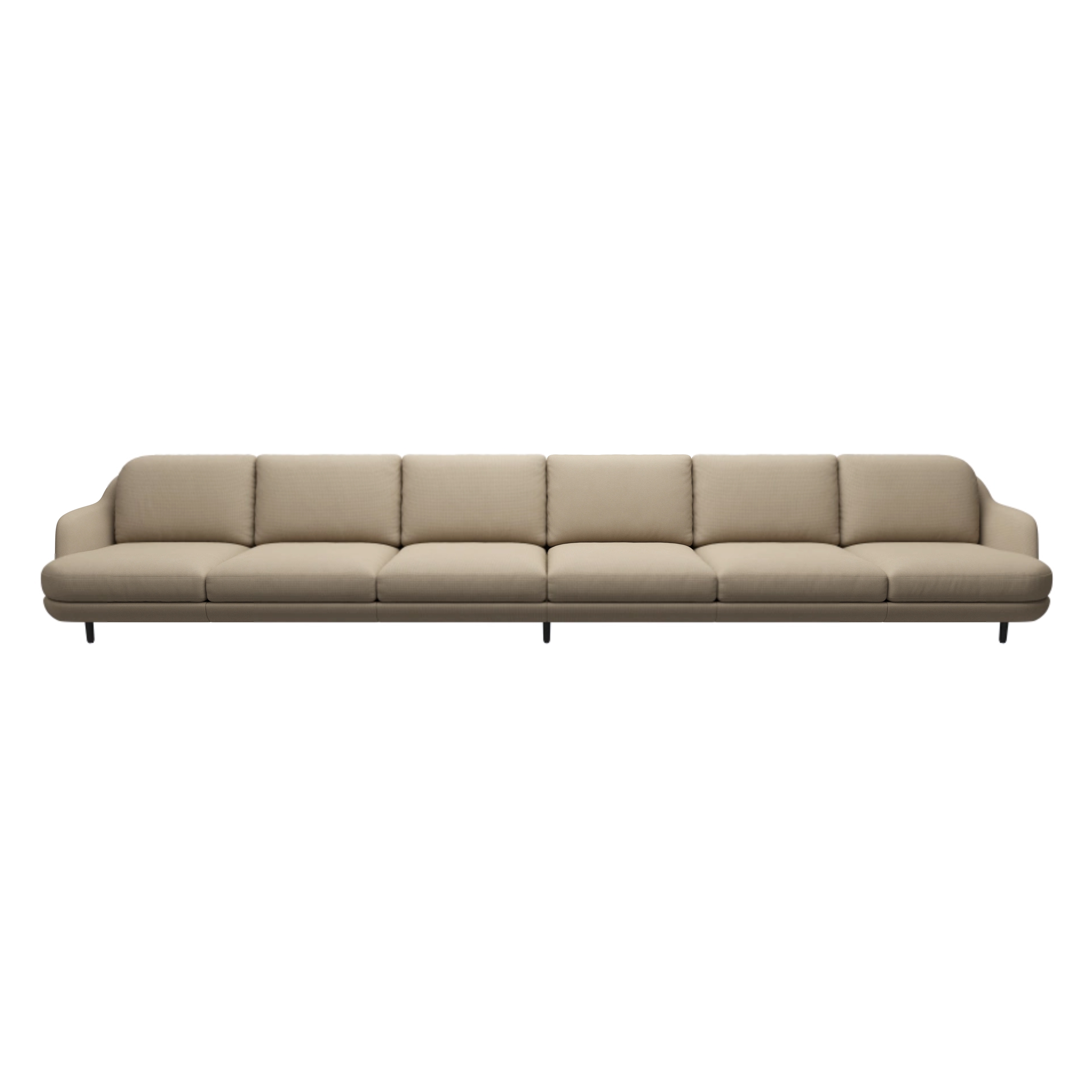Display product Lune™ | Sofa JH600 | Textile | Oak base from manufacturer Fritz Hansen