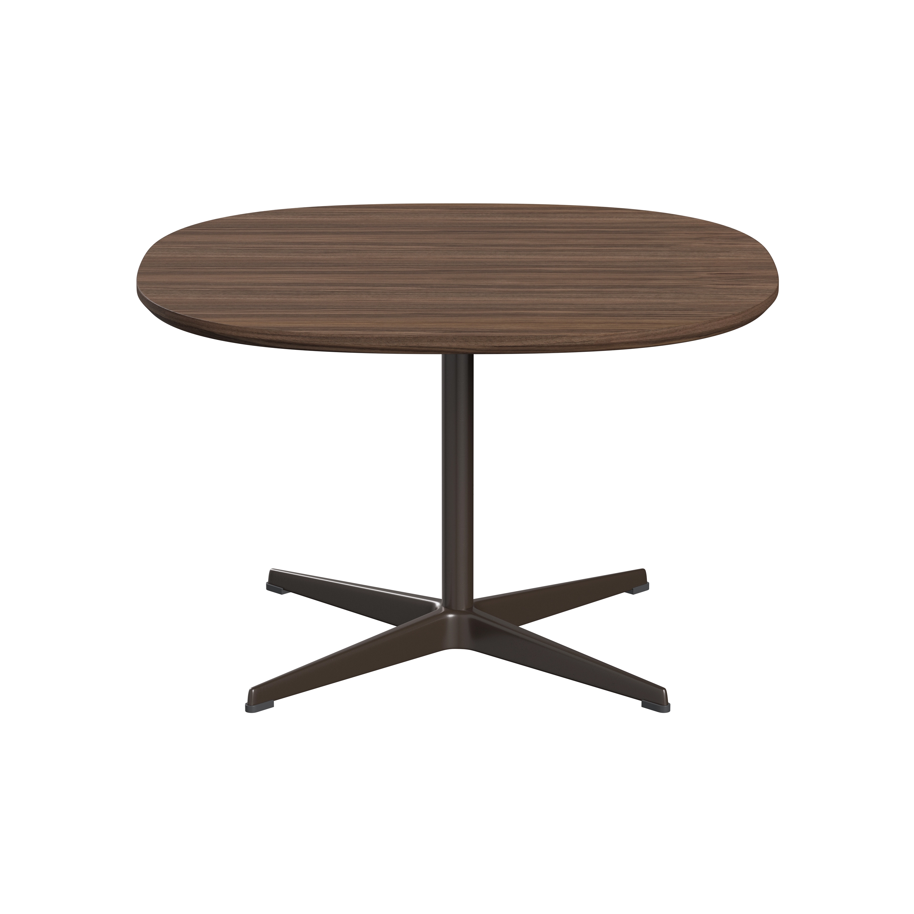 Mostrar el producto Supercircular™ | Coffee Table | A202 | Walnut veneer | Brown bronze base del fabricante Fritz Hansen