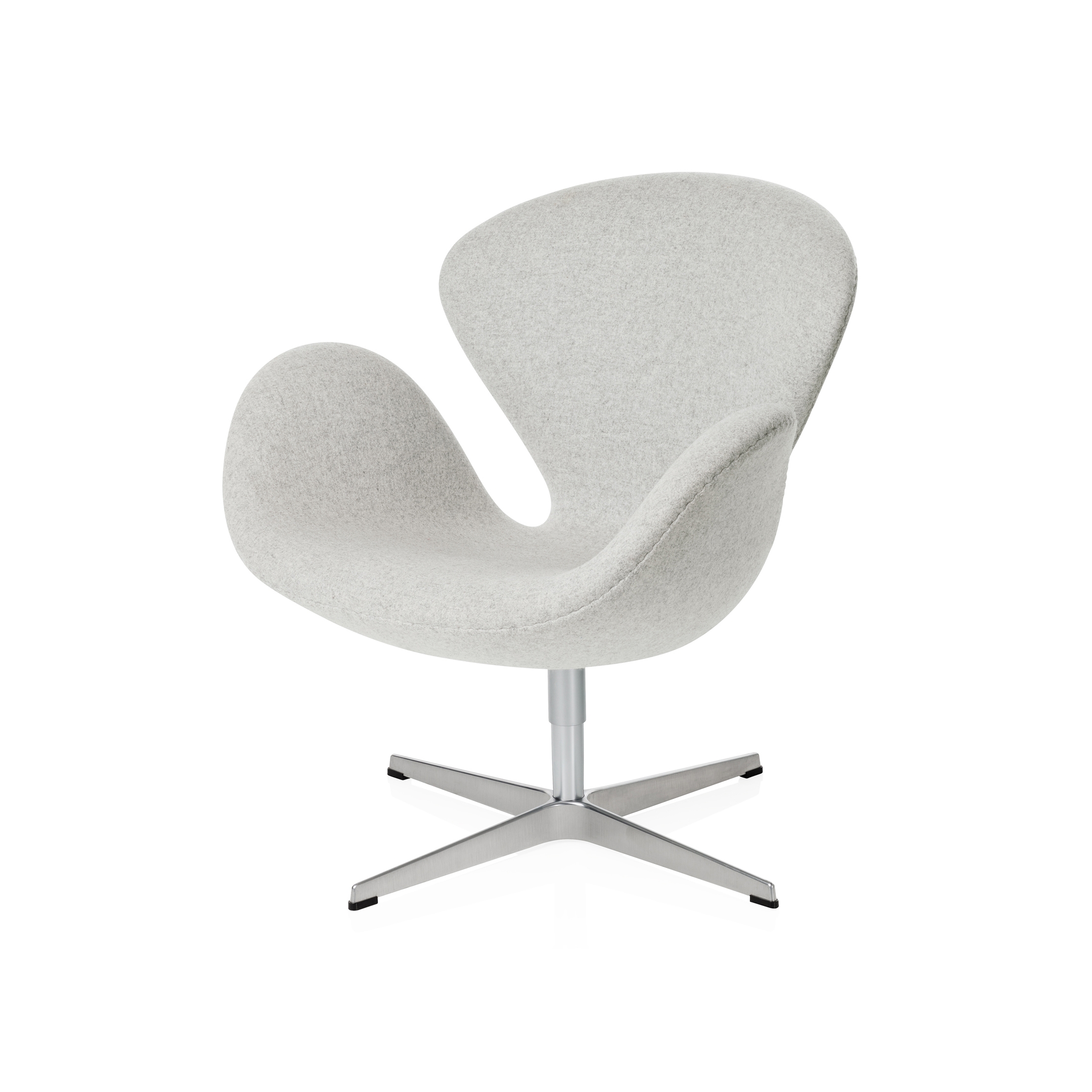 Swan™ | Lounge chair | 3320 | Textile upholstred | Polished aluminum base