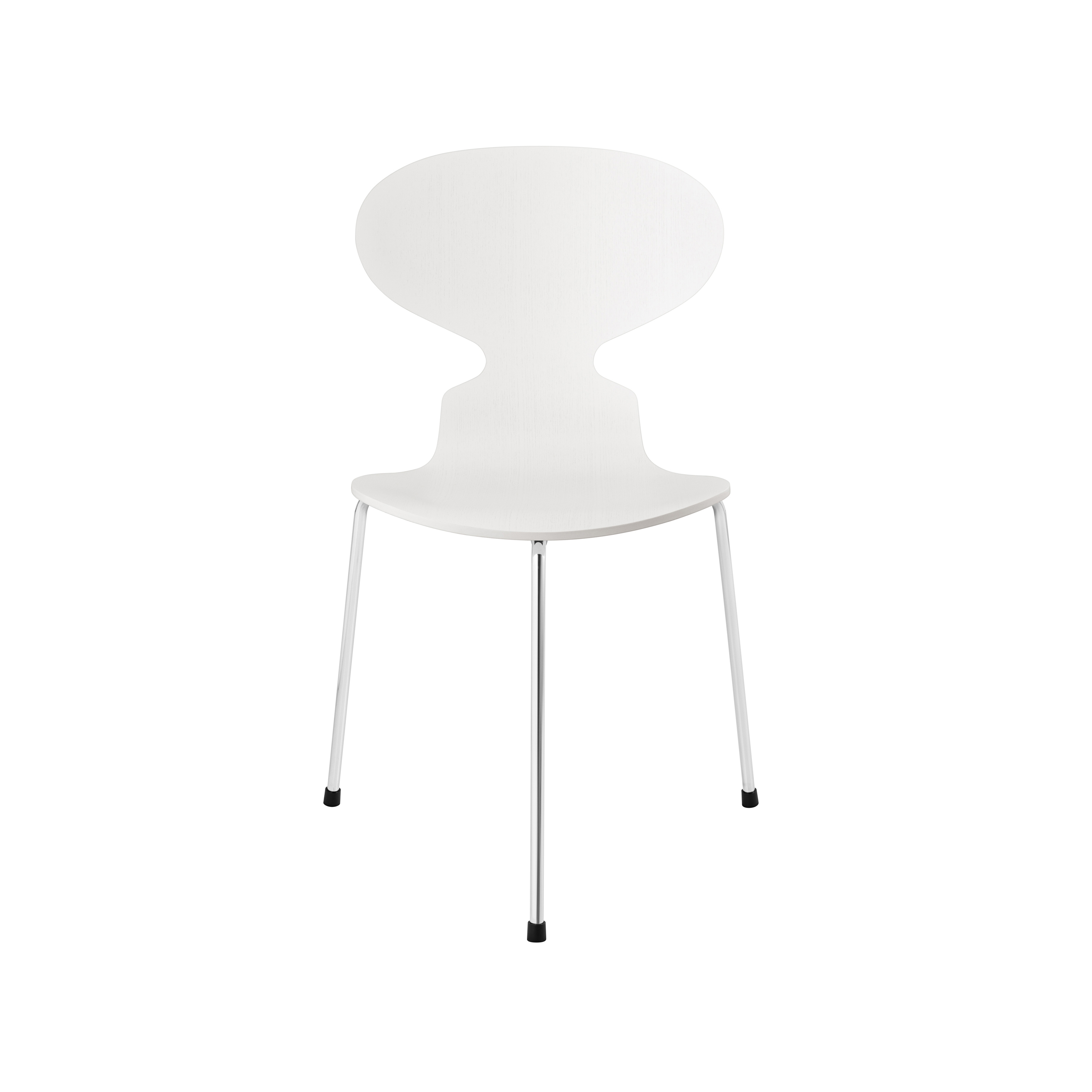 Display product Ant™ | Chair | 3100 | White coloured ash| Chrome base from manufacturer Fritz Hansen
