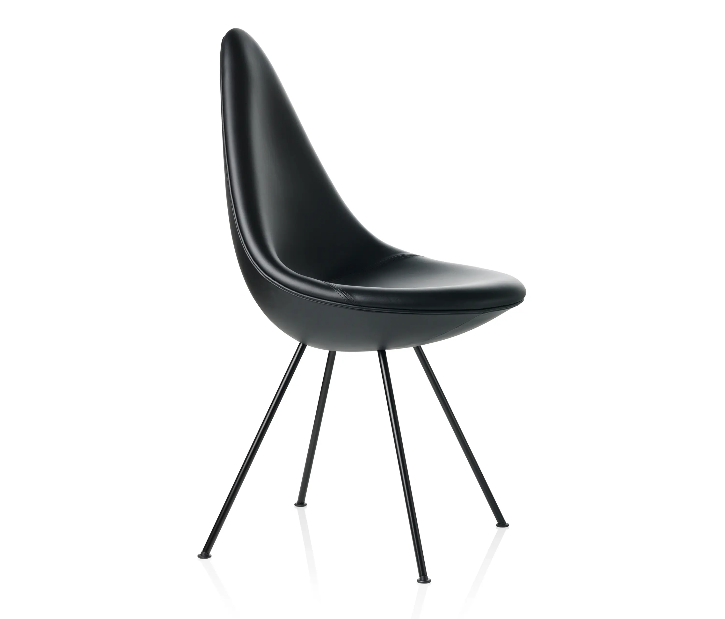 Fritz Hansen - Drop™ | Chair | 3110 | Fully upholstered | Black base
