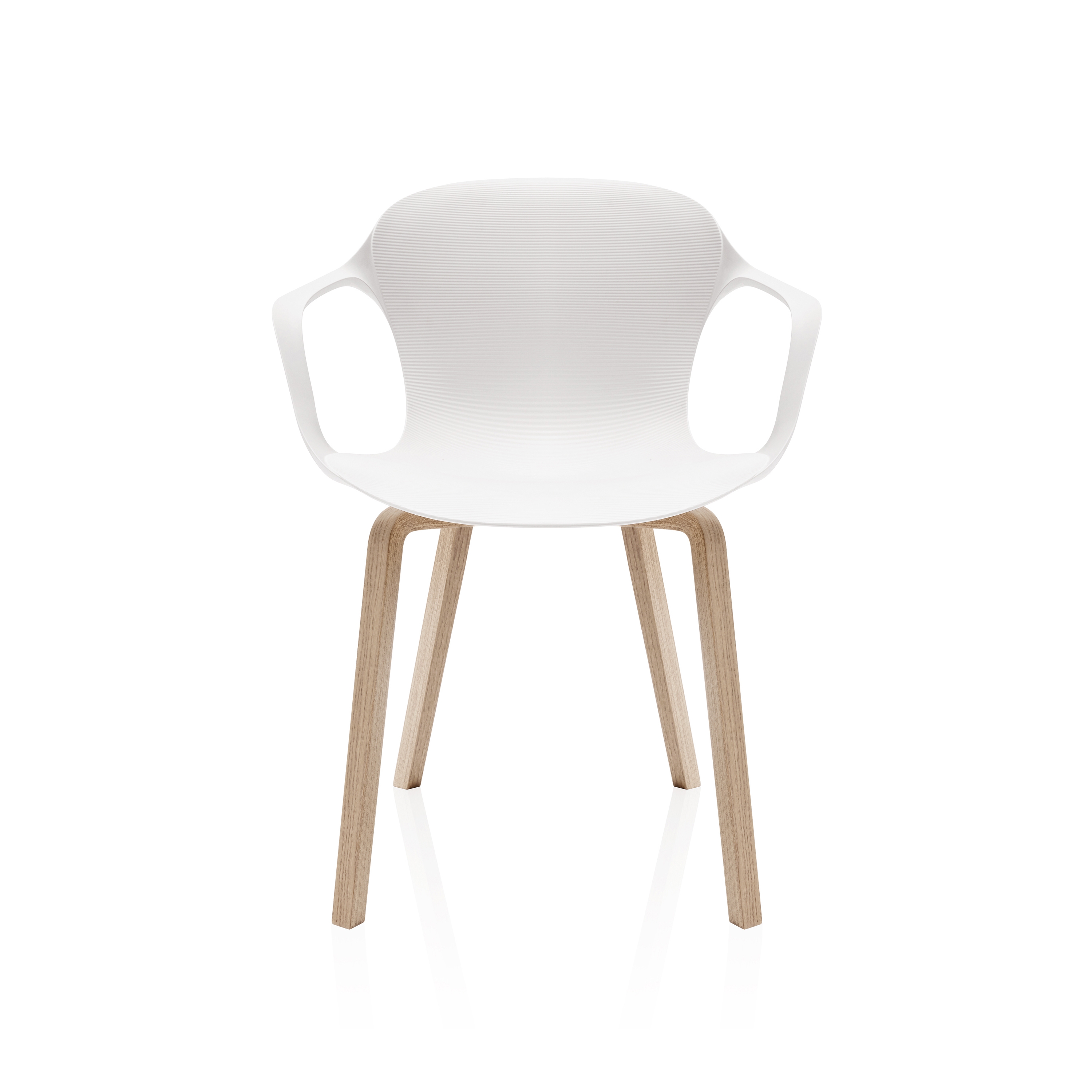 Afficher le produit NAP™ | Chair | KS62 | White| Wood base du fabricant Fritz Hansen