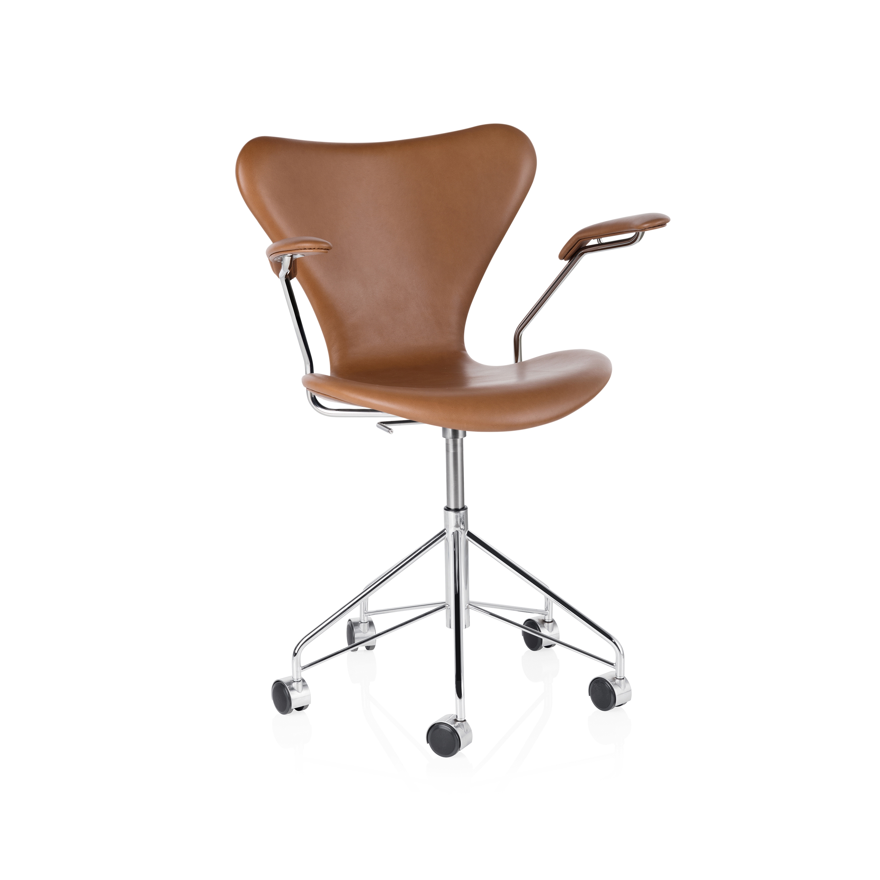 Mostrar el producto Series 7™ | Chair | 3217 | Fully upholstred | Wheel chrome base del fabricante Fritz Hansen