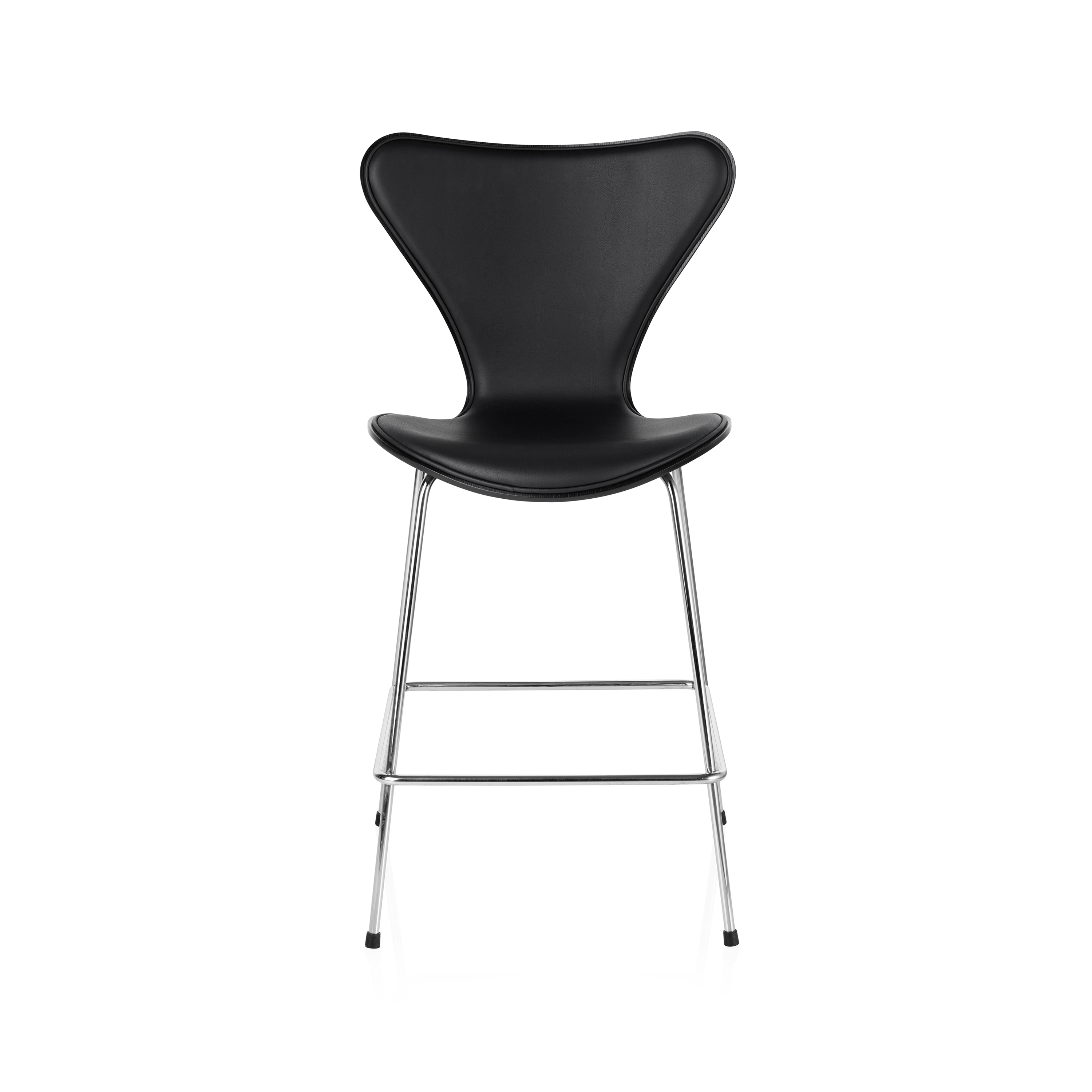 Series 7™ | Counter stool | 3187 | Front upholstred | Chromed base