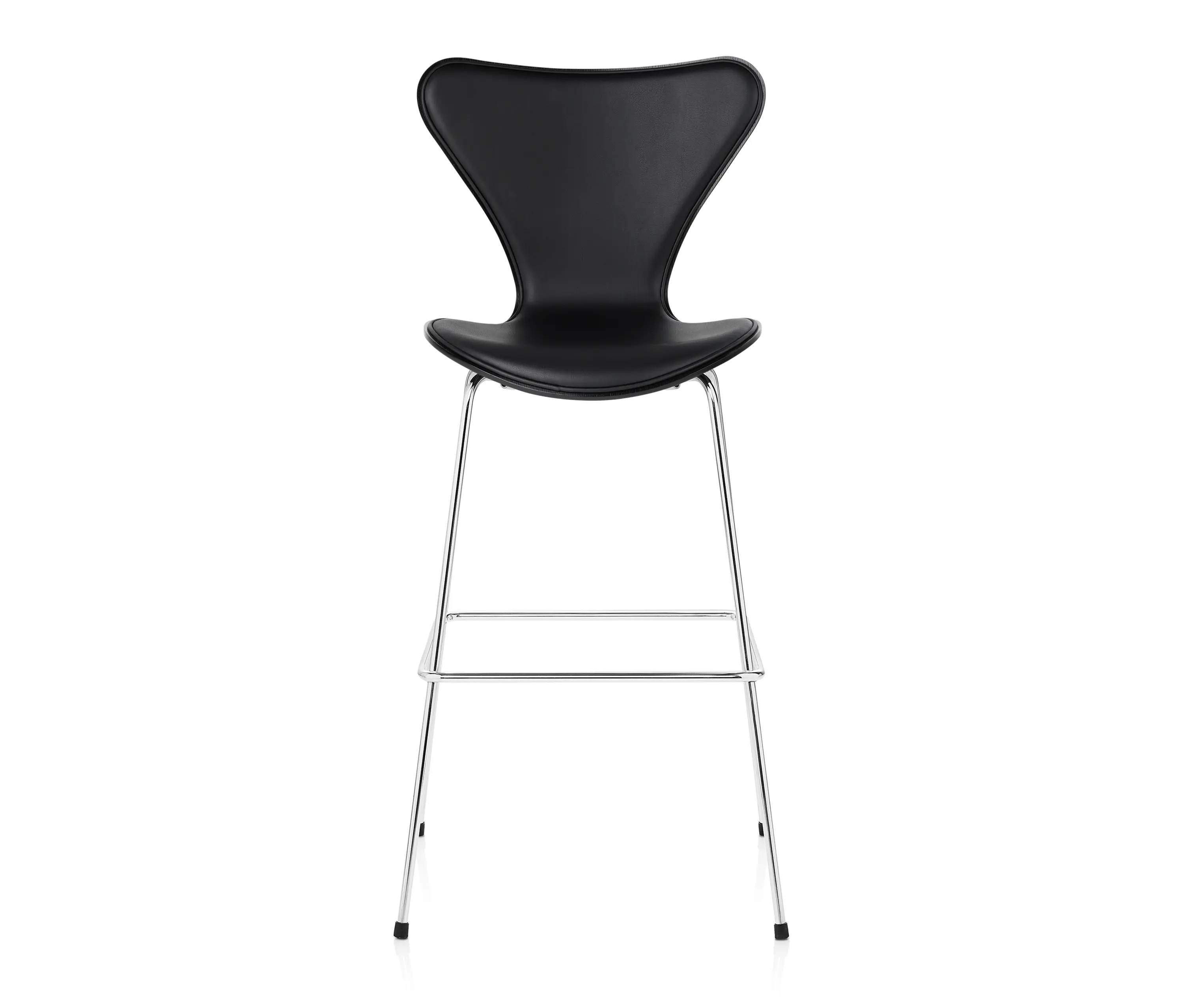 Fritz Hansen - Series 7™ | Bar stool | 3197 | Front upholstred | Chrome base