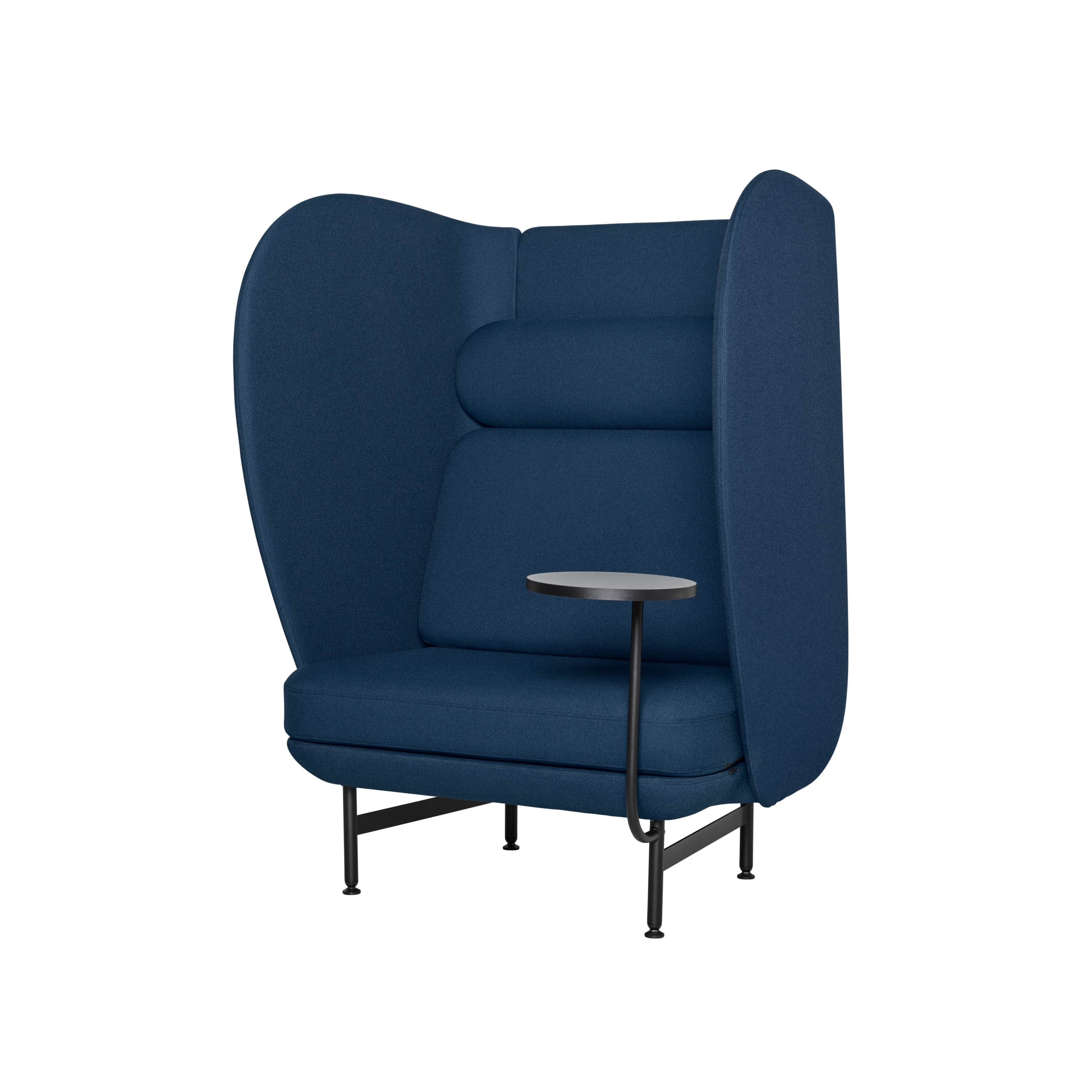 Mostra il prodotto Plenum™ | Sofa w/ side table|  JH1001 | Textile | Black base del produttore Fritz Hansen