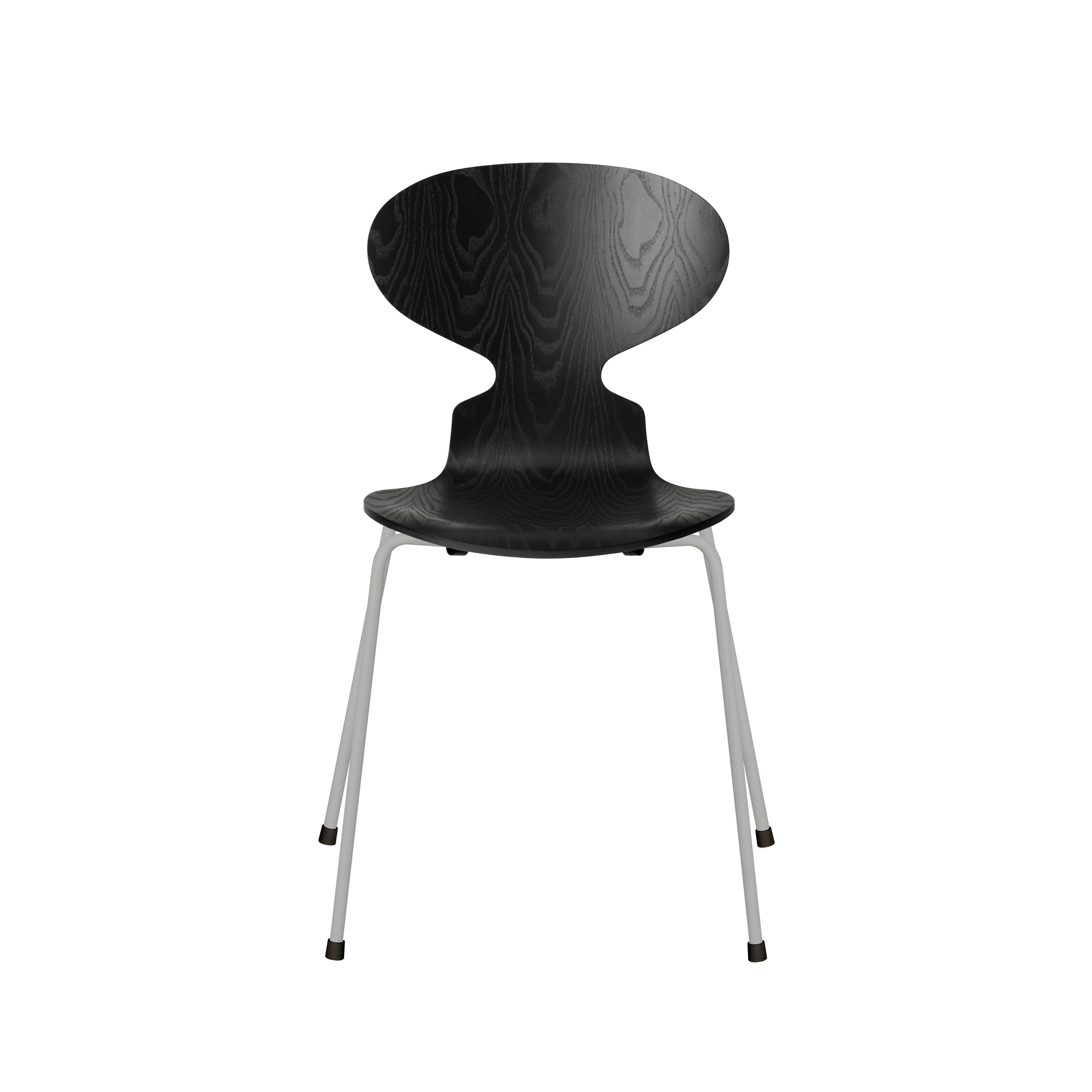 Ant™ | Chair | 3101 | Black coloured ash | Nine grey base