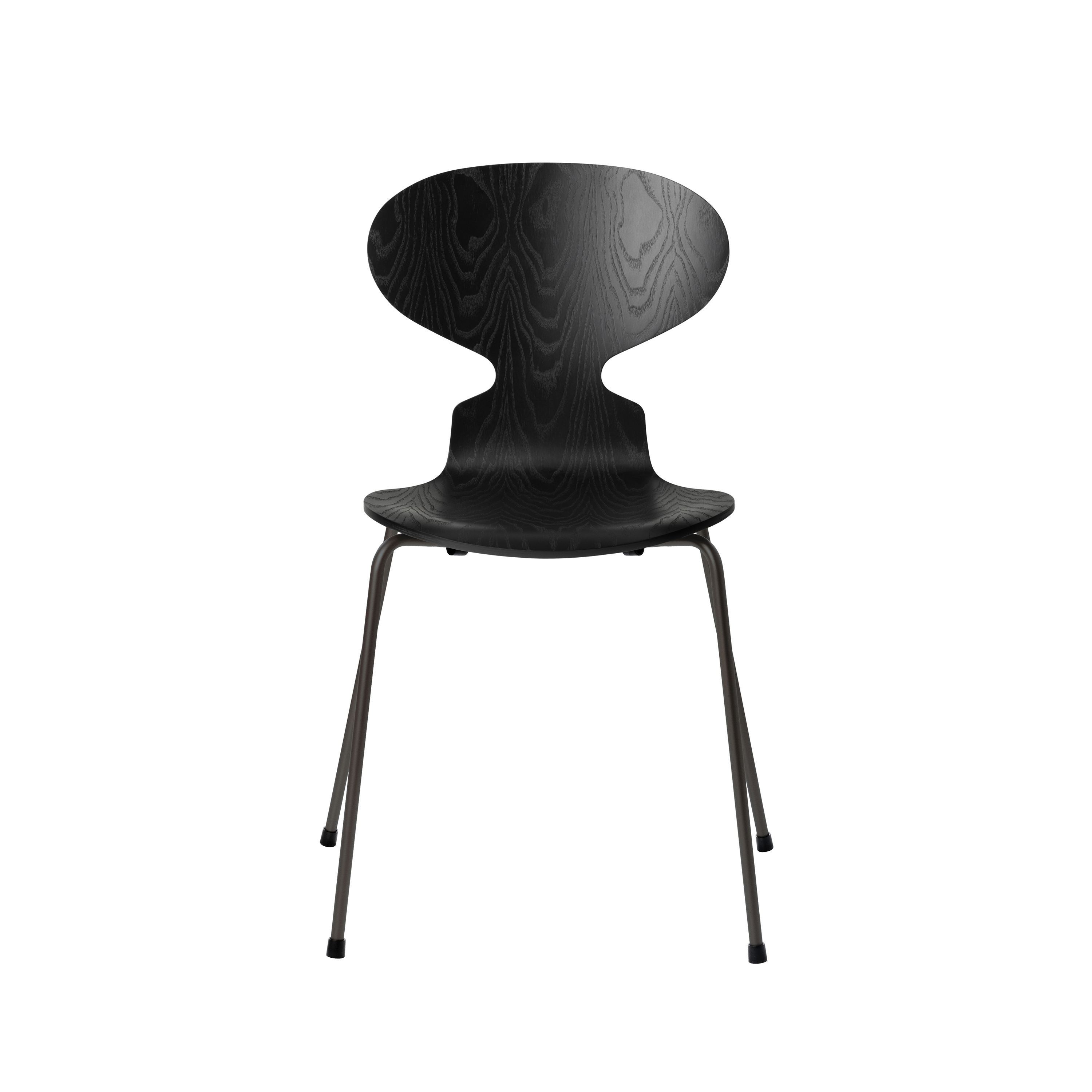 Ant™ | Chair | 3101 | Black coloured ash | Warm graphite base