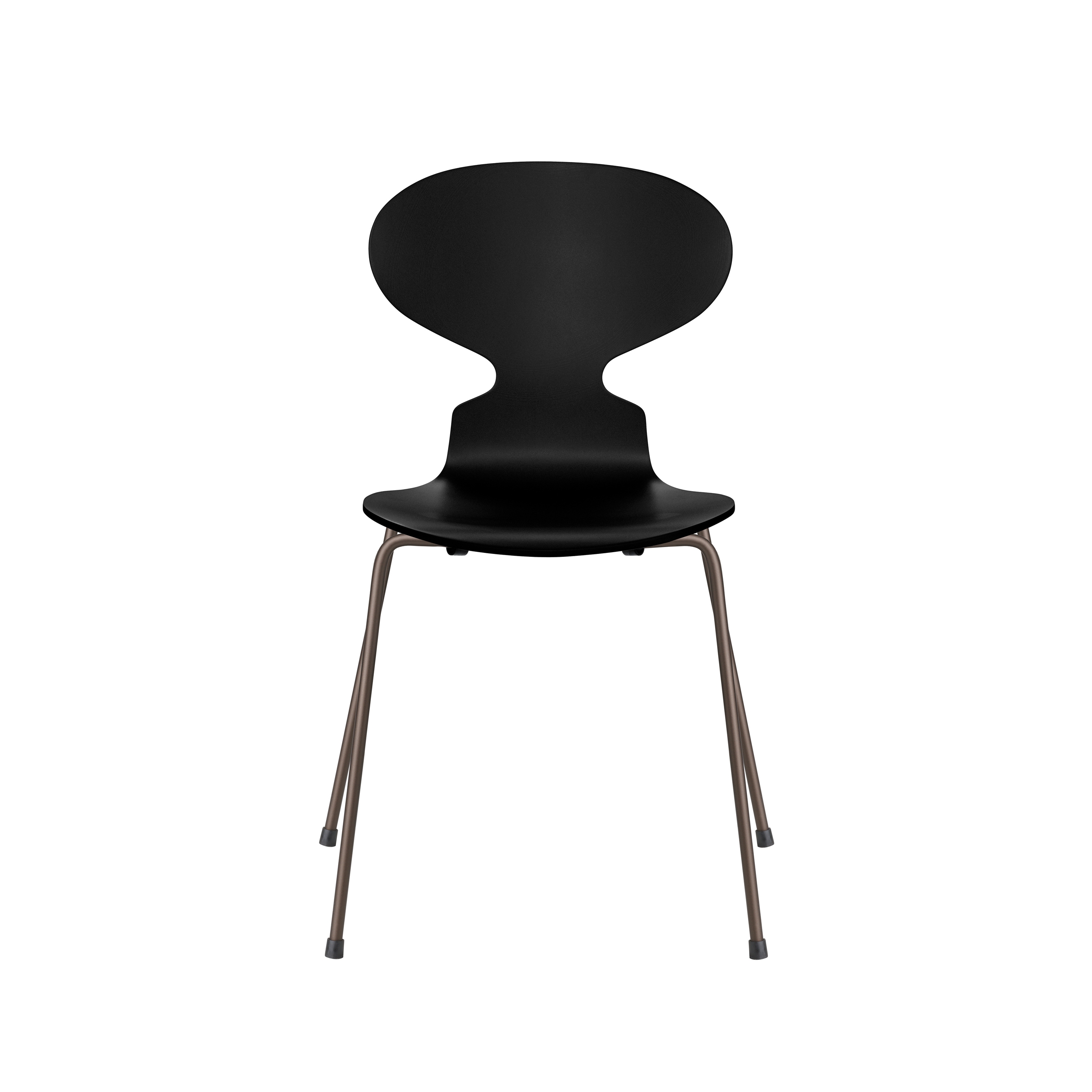 Ant™ | Chair | 3101 | Black lacquered  | Brown bronze base
