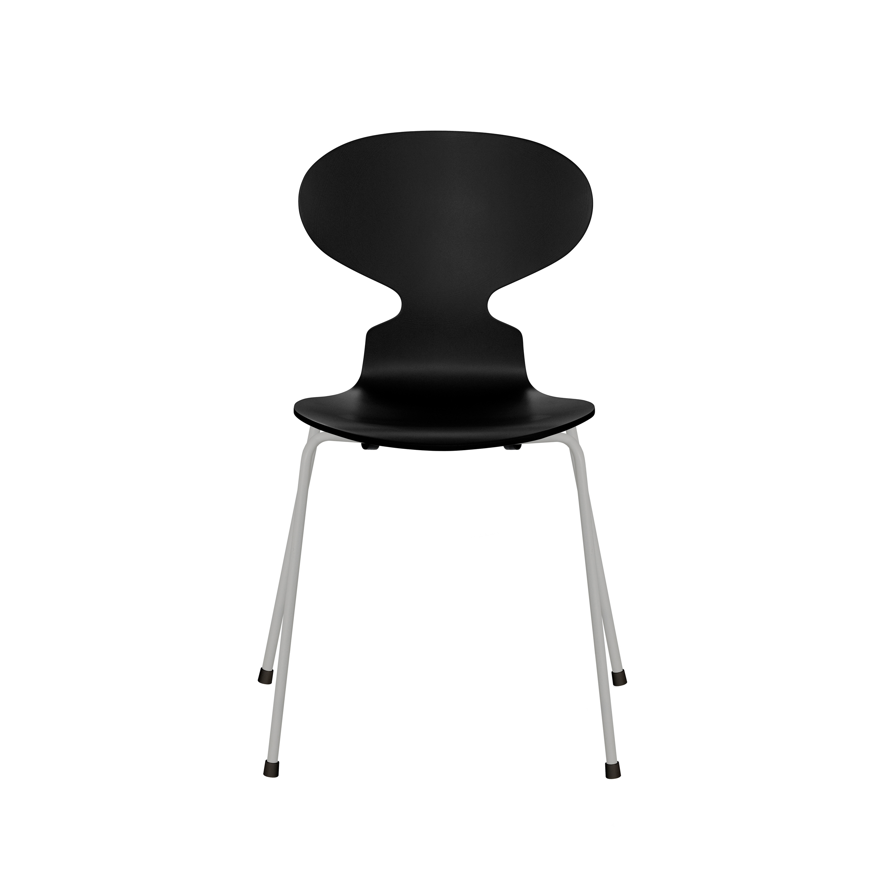 Ant™ | Chair | 3101 | Black lacquered | Nine grey base