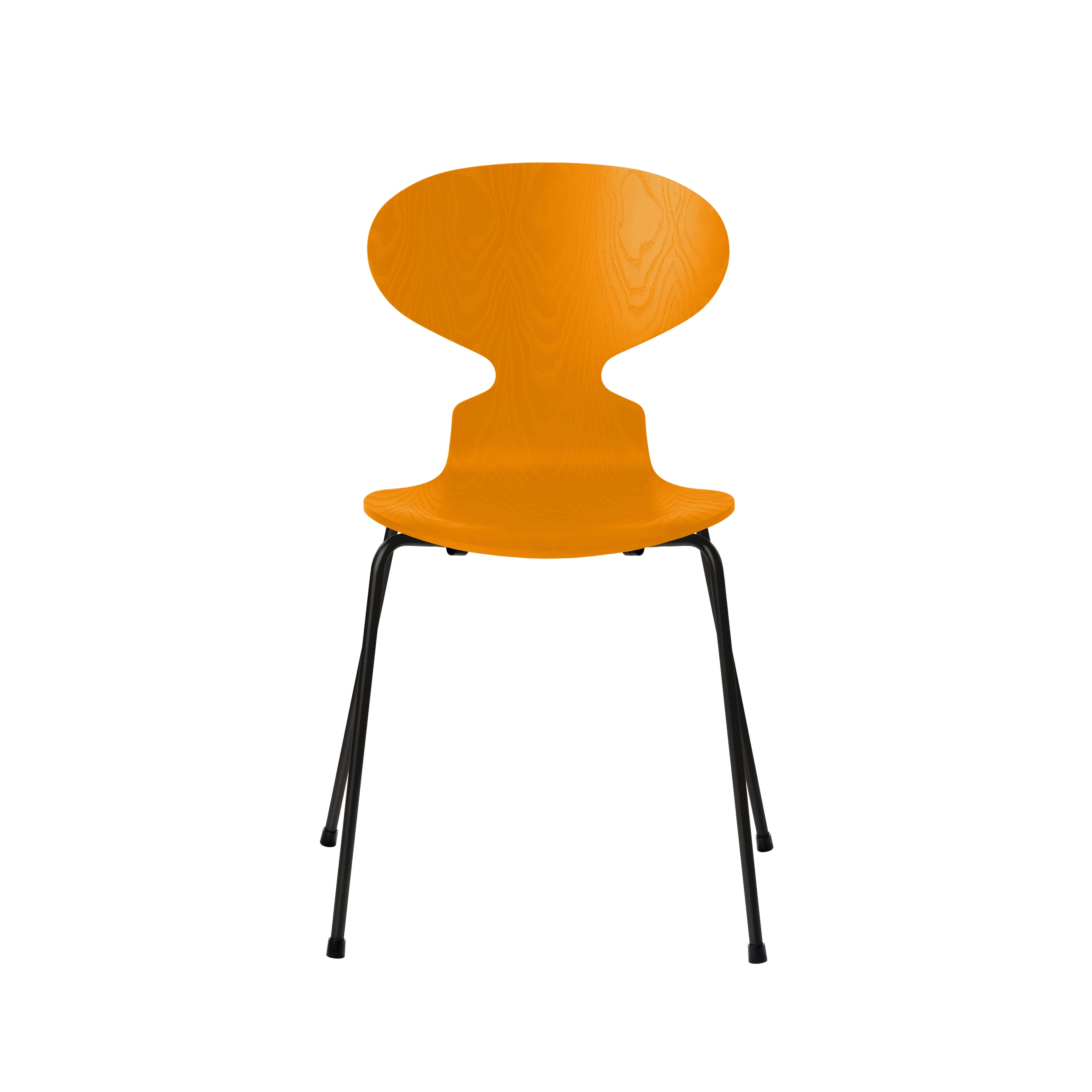 Ant™ | Chair | 3101 | Burnt Yellow coloured ash | Black base
