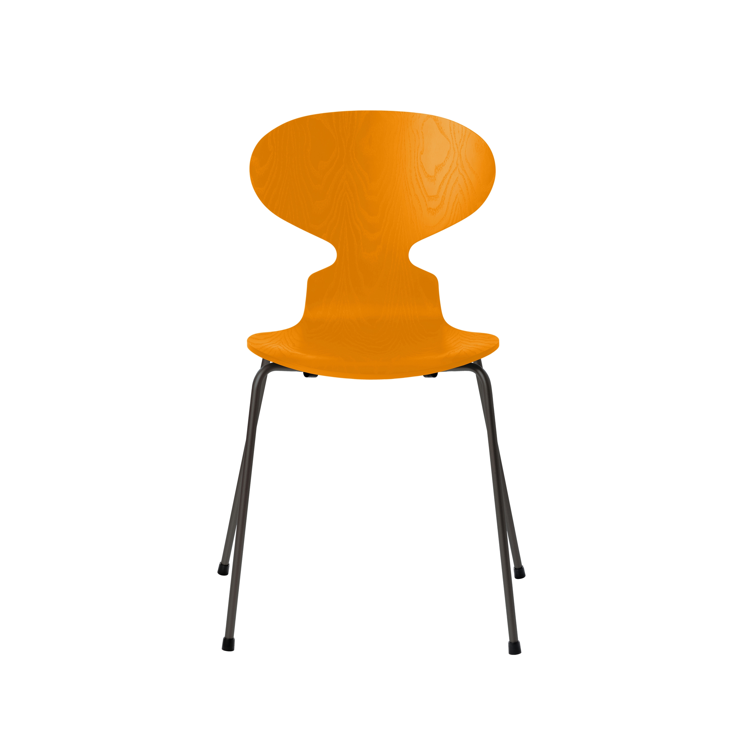 Ant™ | Chair | 3101 | Burnt Yellow coloured ash | Warm graphite base
