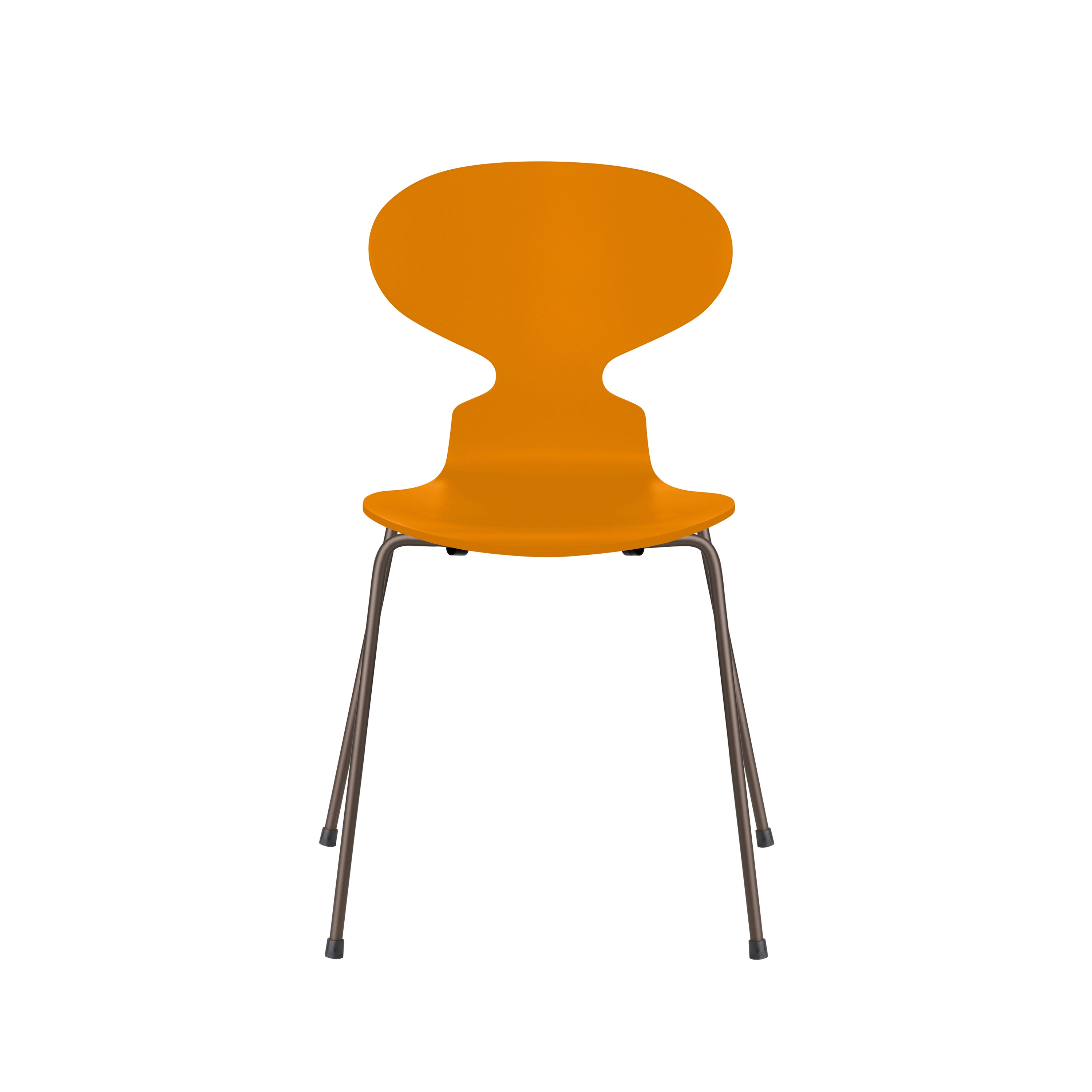 Ant™ | Chair | 3101 | Burnt Yellow lacquered  | Brown bronze base