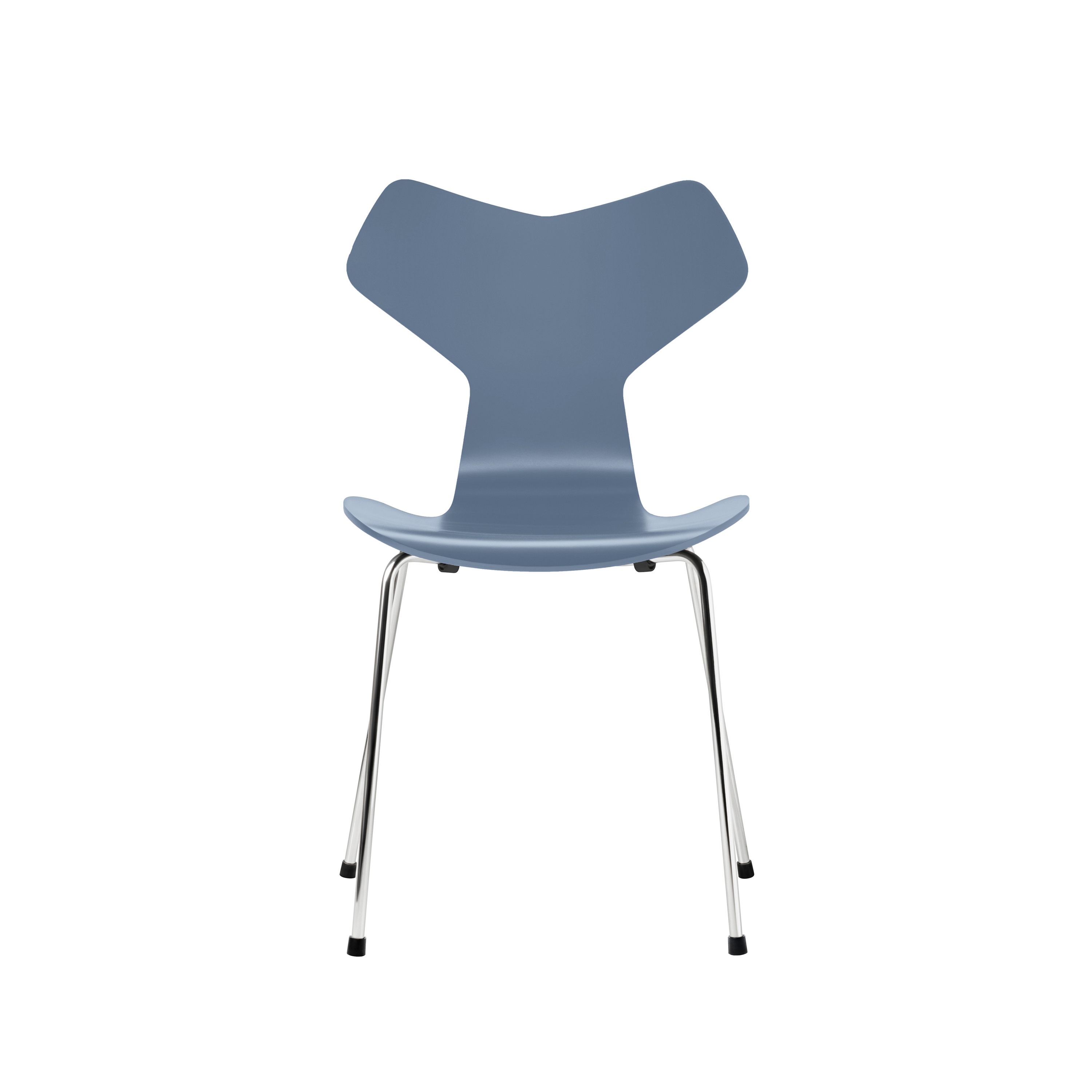 Produkt Grand Prix™ | Chair | 3130 | Dusk blue lacquered | Chrome base des Herstellers Fritz Hansen anzeigen