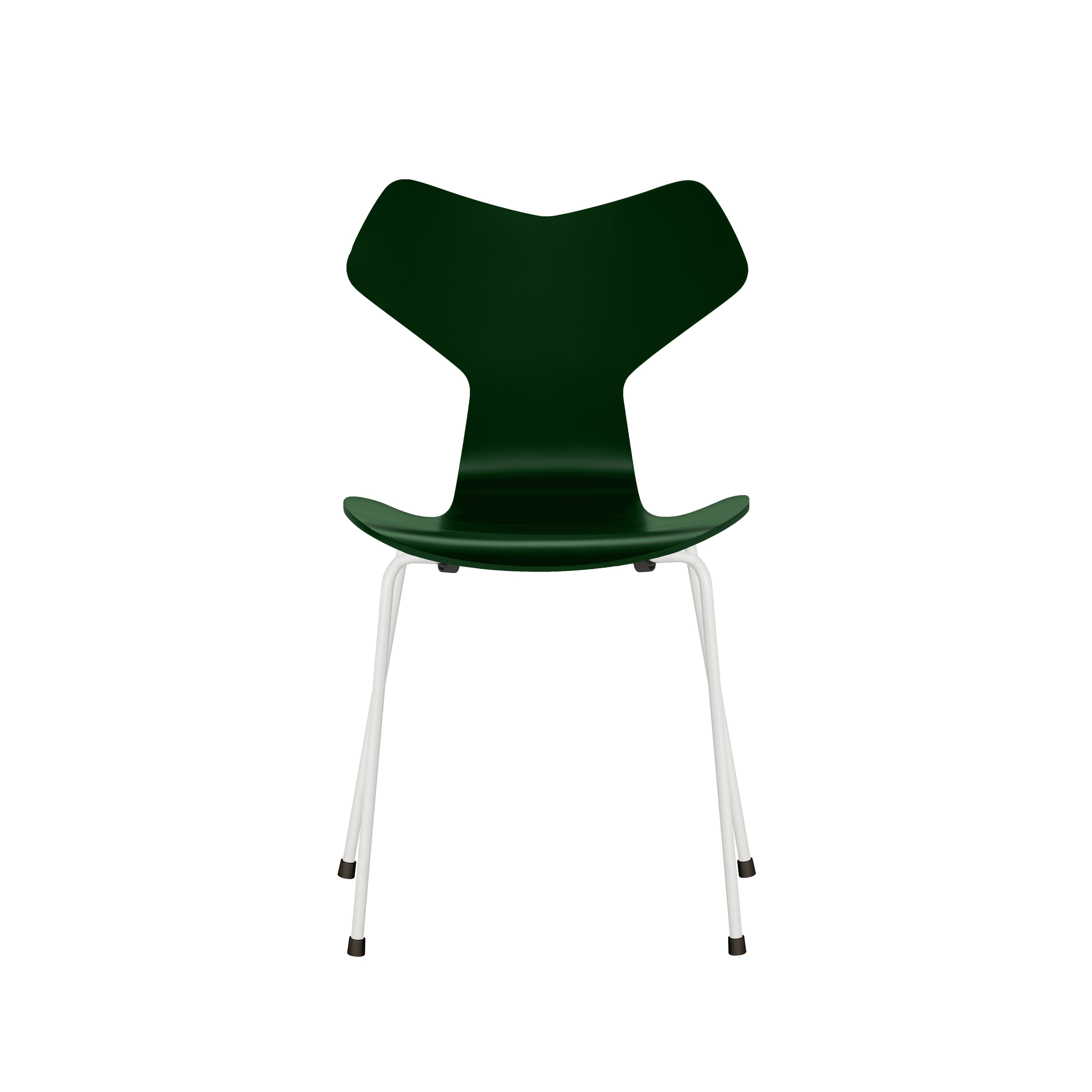 Afficher le produit Grand Prix™ | Chair | 3130 | Evergreen  lacquered | White base du fabricant Fritz Hansen