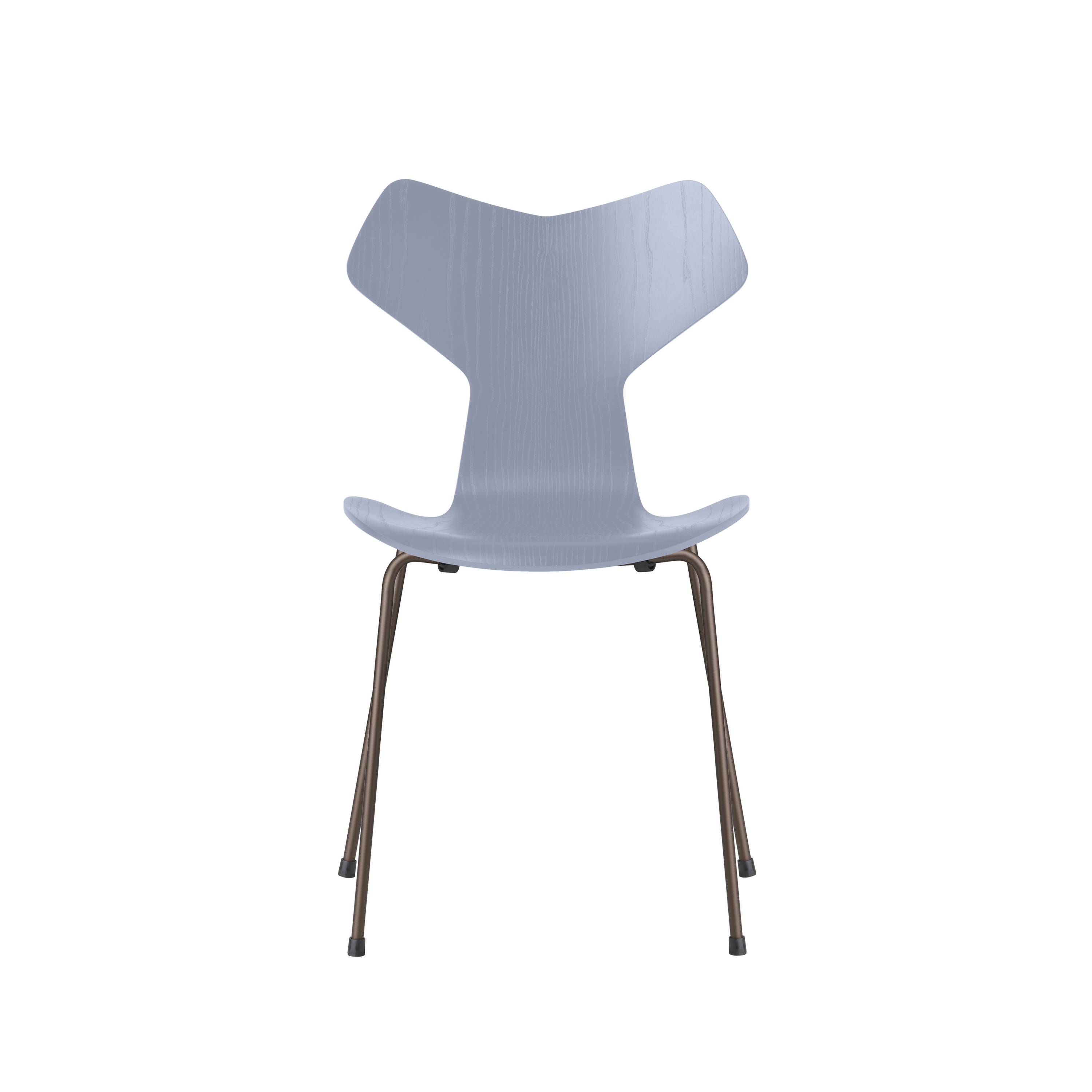 Afficher le produit Grand Prix™ | Chair | 3130 | Lavender blue coloured ash | Brown bronze base du fabricant Fritz Hansen