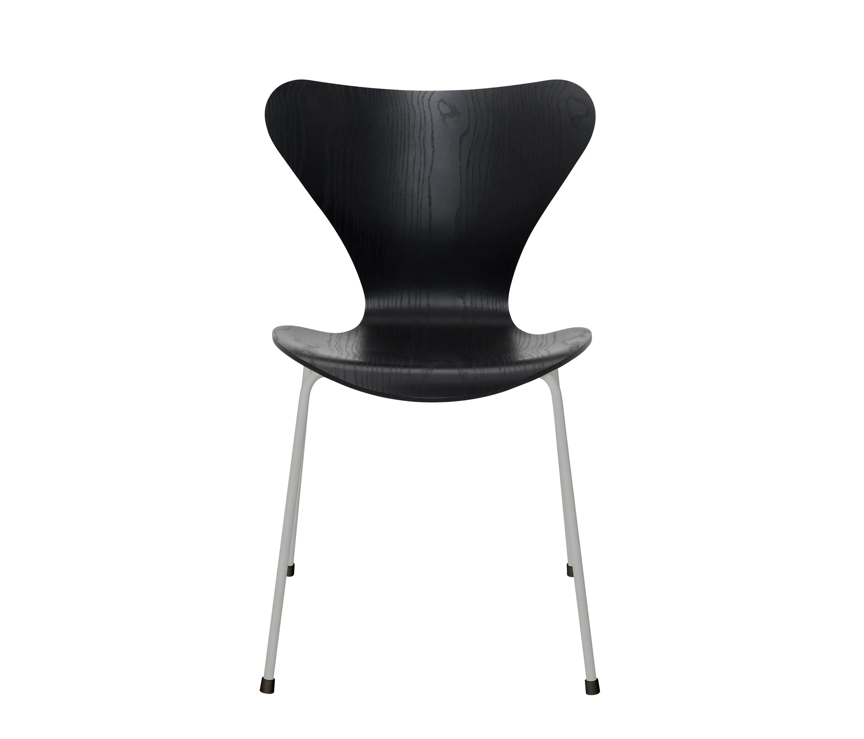 Fritz Hansen - Series 7™ | Chair | 3107 | Black coloured ash | Nine grey base