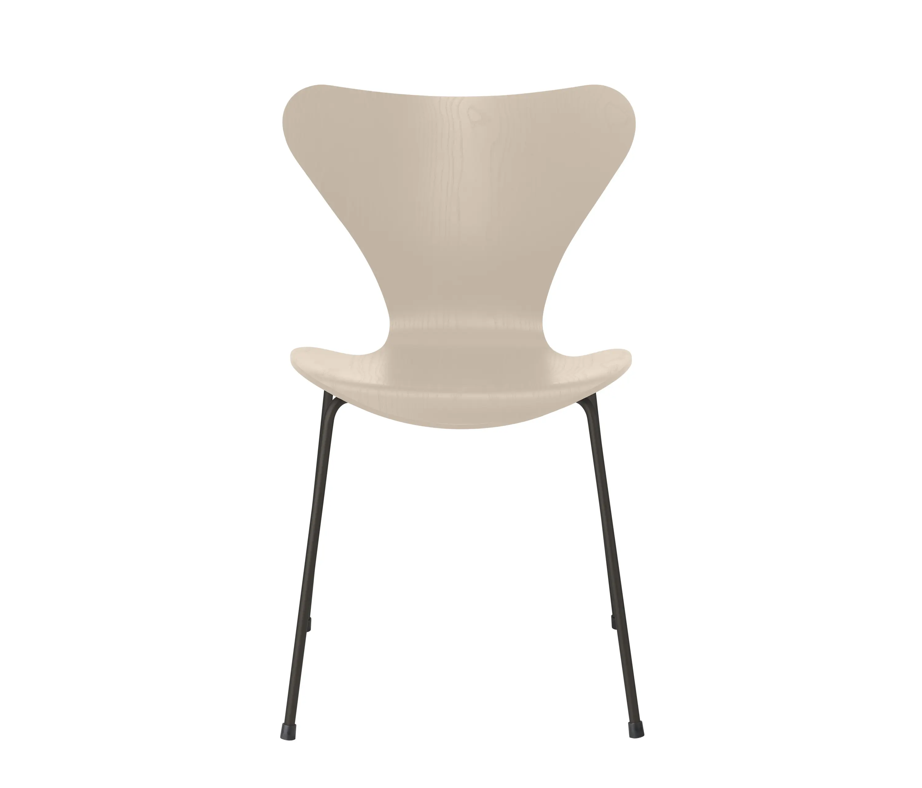 Fritz Hansen - Series 7™ | Chair | 3107 | Light beige coloured ash | Warm graphite base