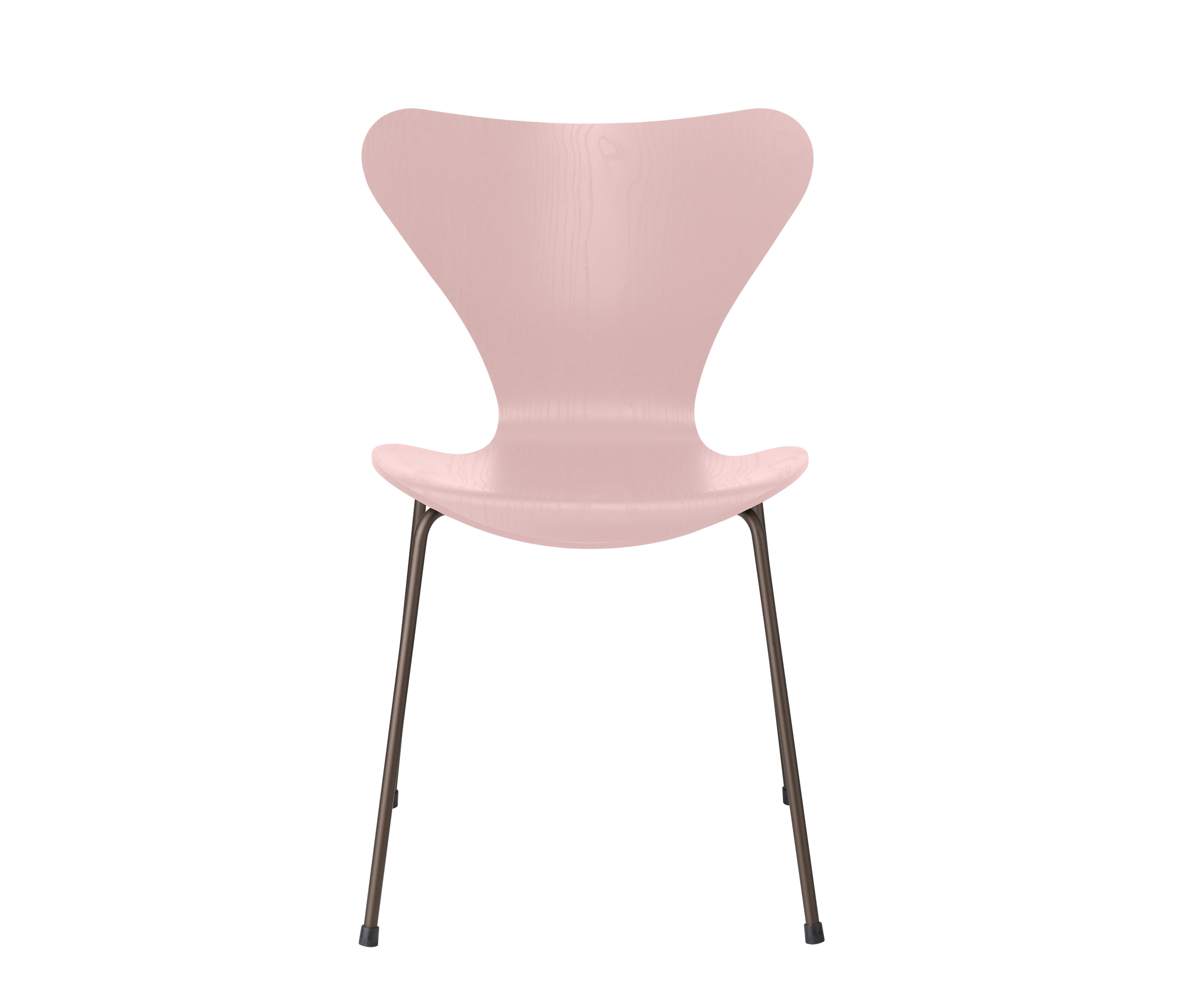 Mostrar el producto Series 7™ | Chair | 3107 | Pale rose coloured ash | Brown bronze base del fabricante Fritz Hansen