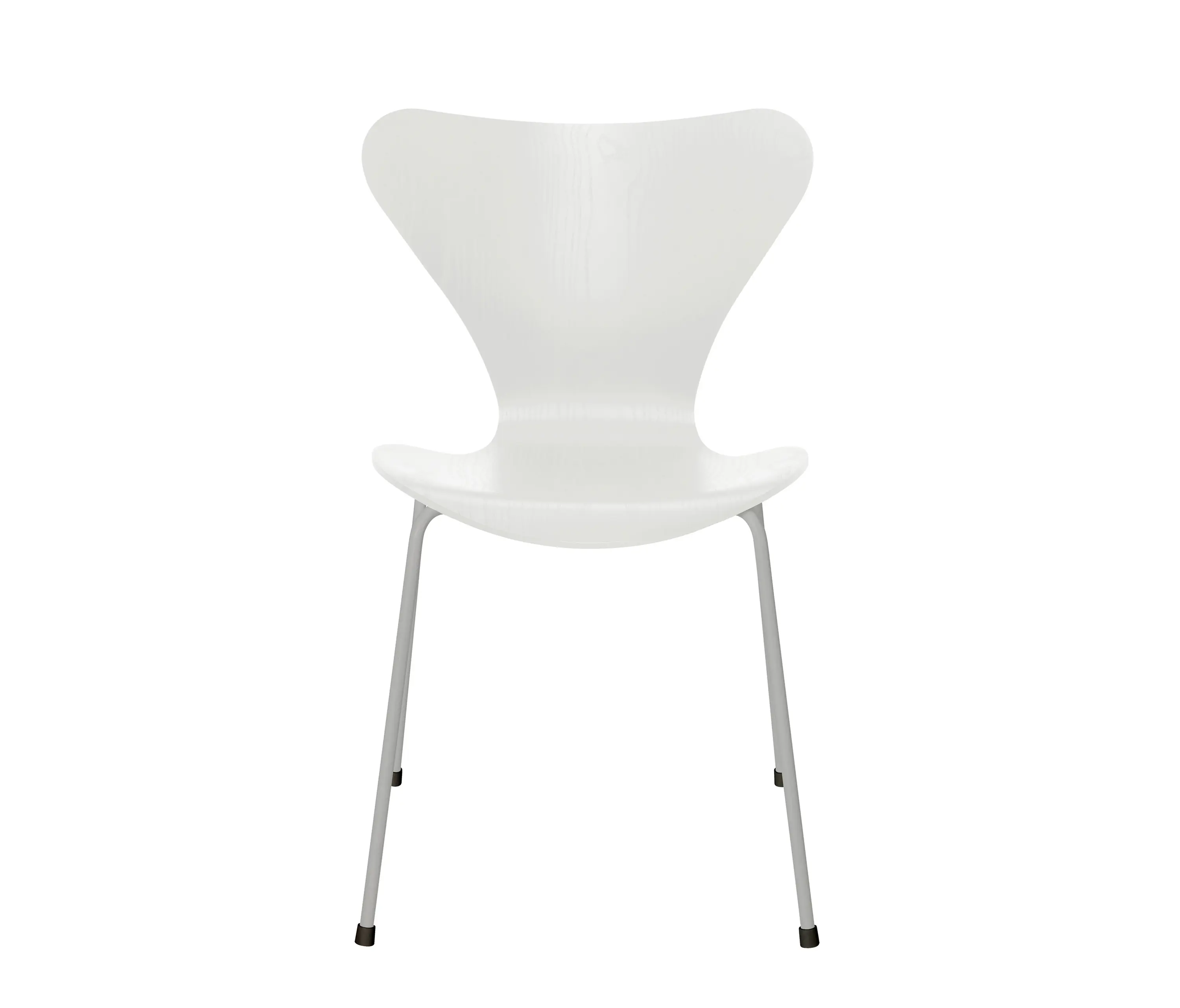 Fritz Hansen - Series 7™ | Chair | 3107 | White coloured ash | Nine grey base