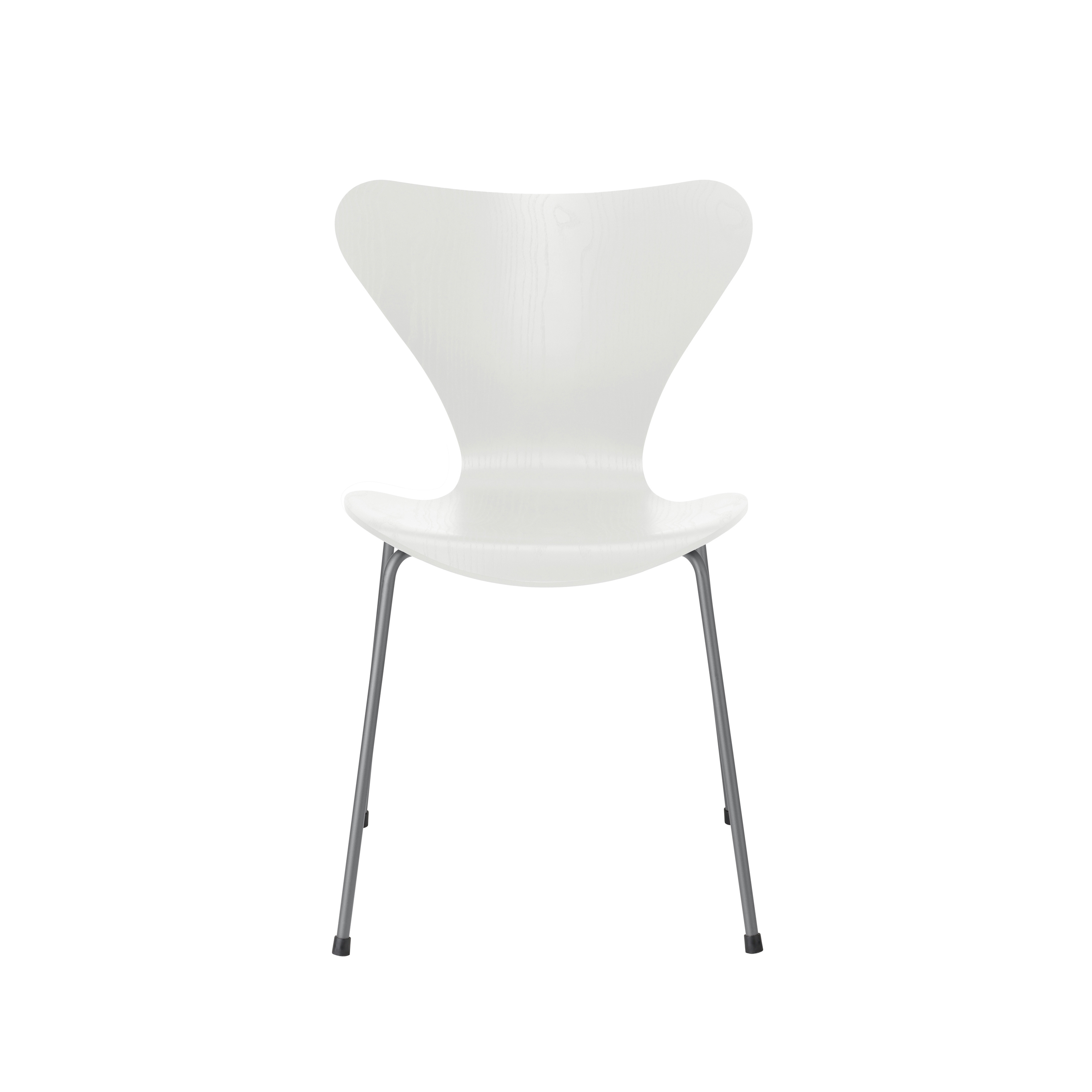 Vertoon produk Series 7™ | Chair | 3107 | White coloured ash | Silver grey base van vervaardiger Fritz Hansen