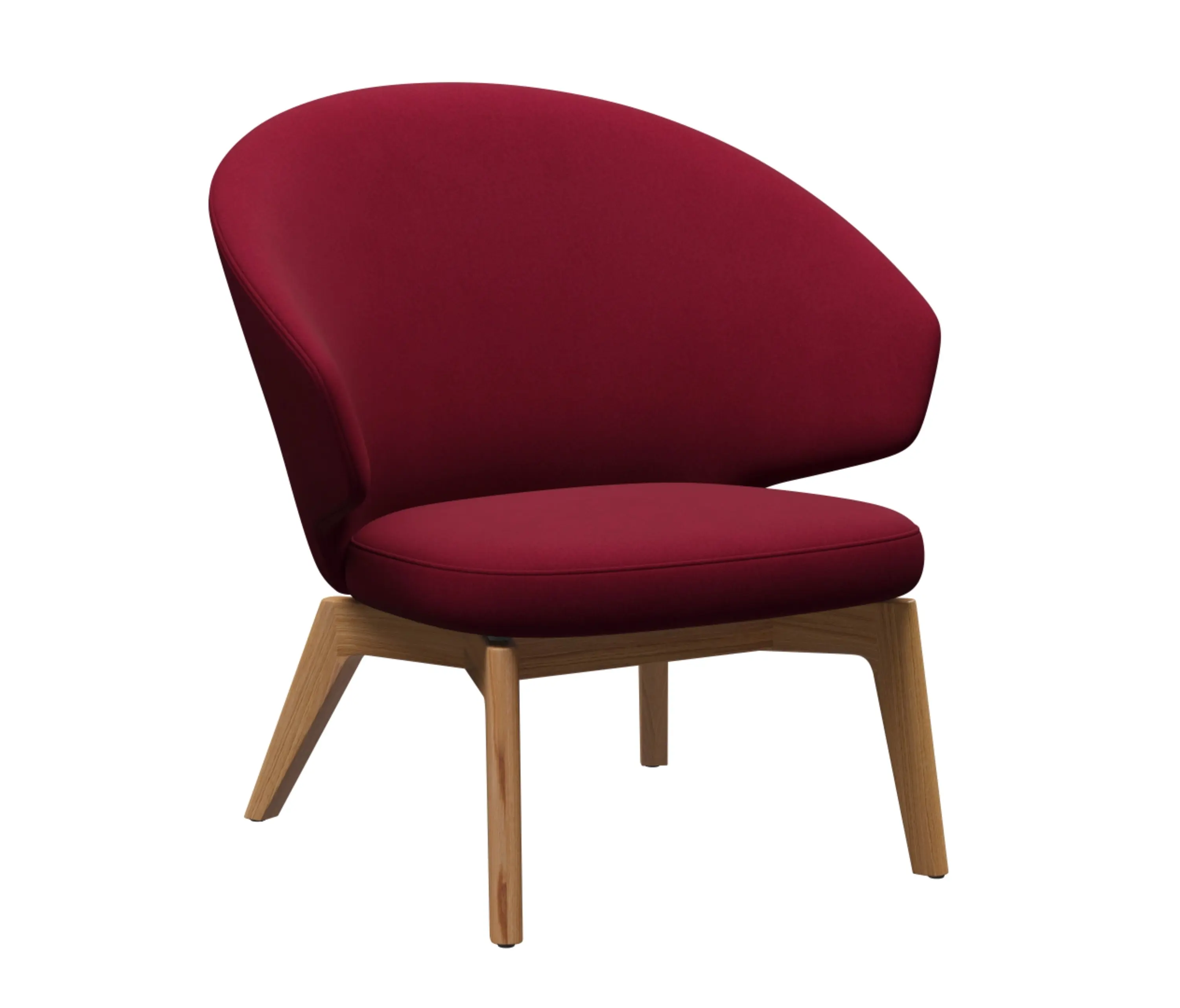 Fritz Hansen - Let™ | SH200 | Lounge chair | Textile | Oak base