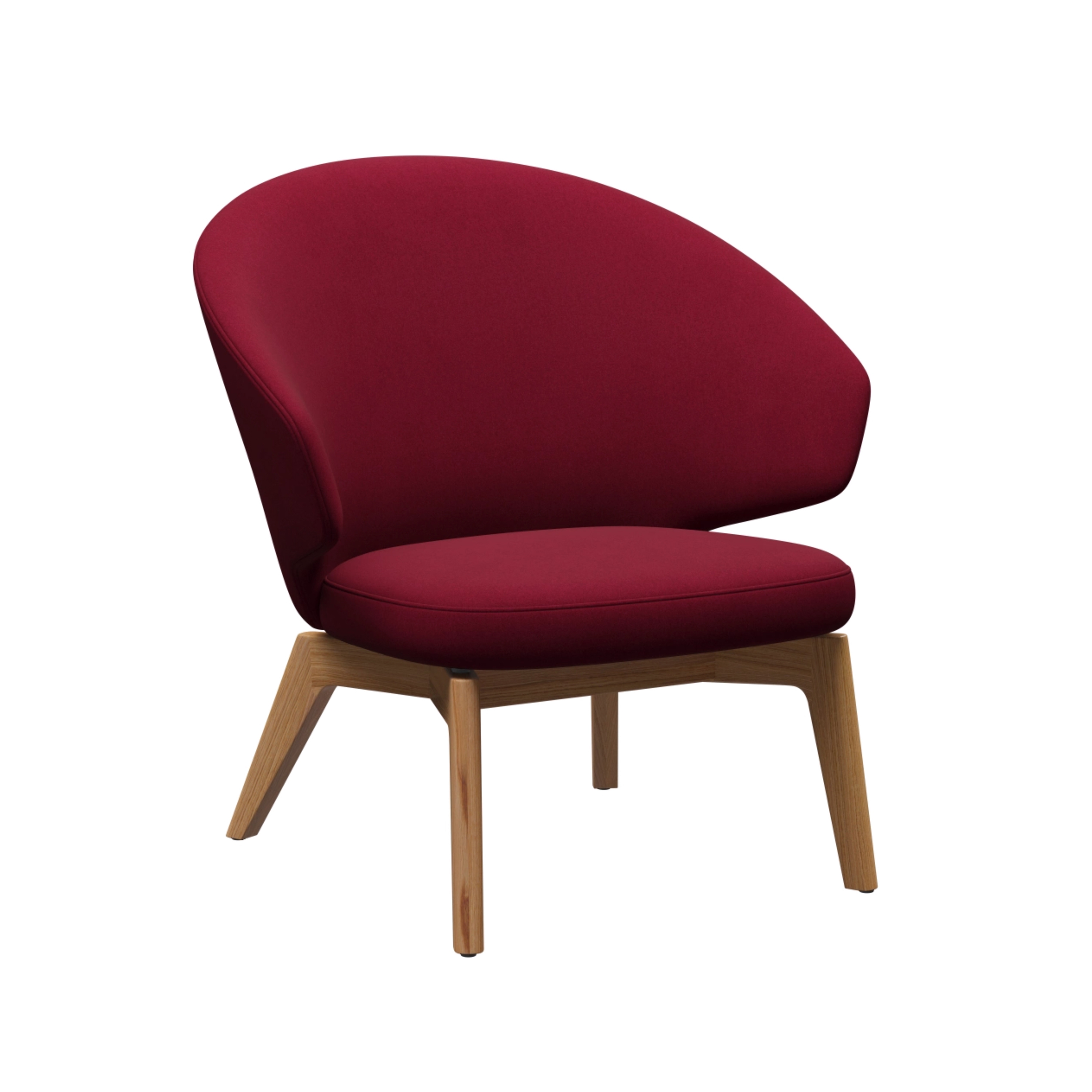 Afficher le produit Let™ | SH200 | Lounge chair | Textile | Oak base du fabricant Fritz Hansen