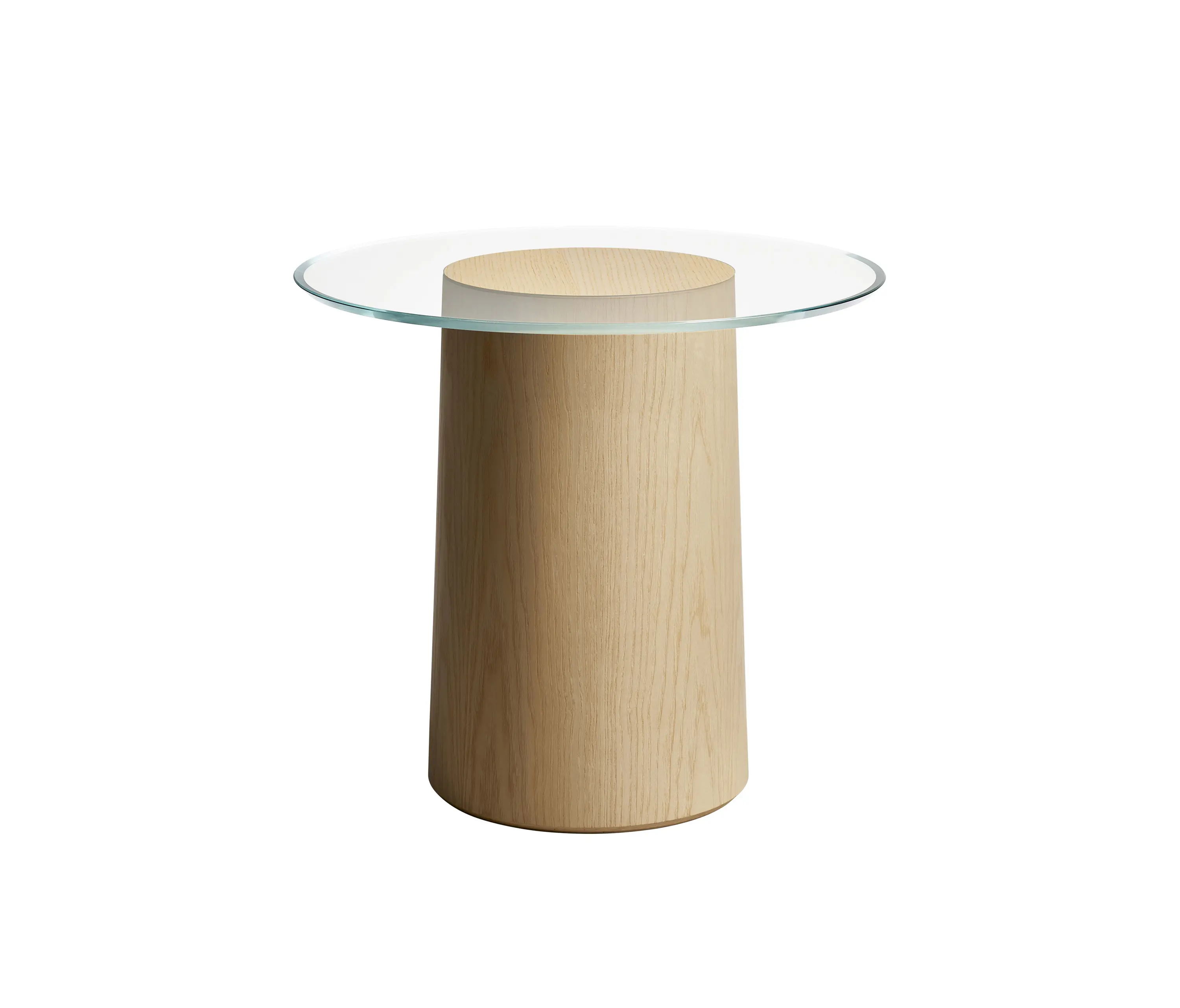 Fritz Hansen - Stub™ | Side table | MS11 | Glass table top | Lacquered ash base