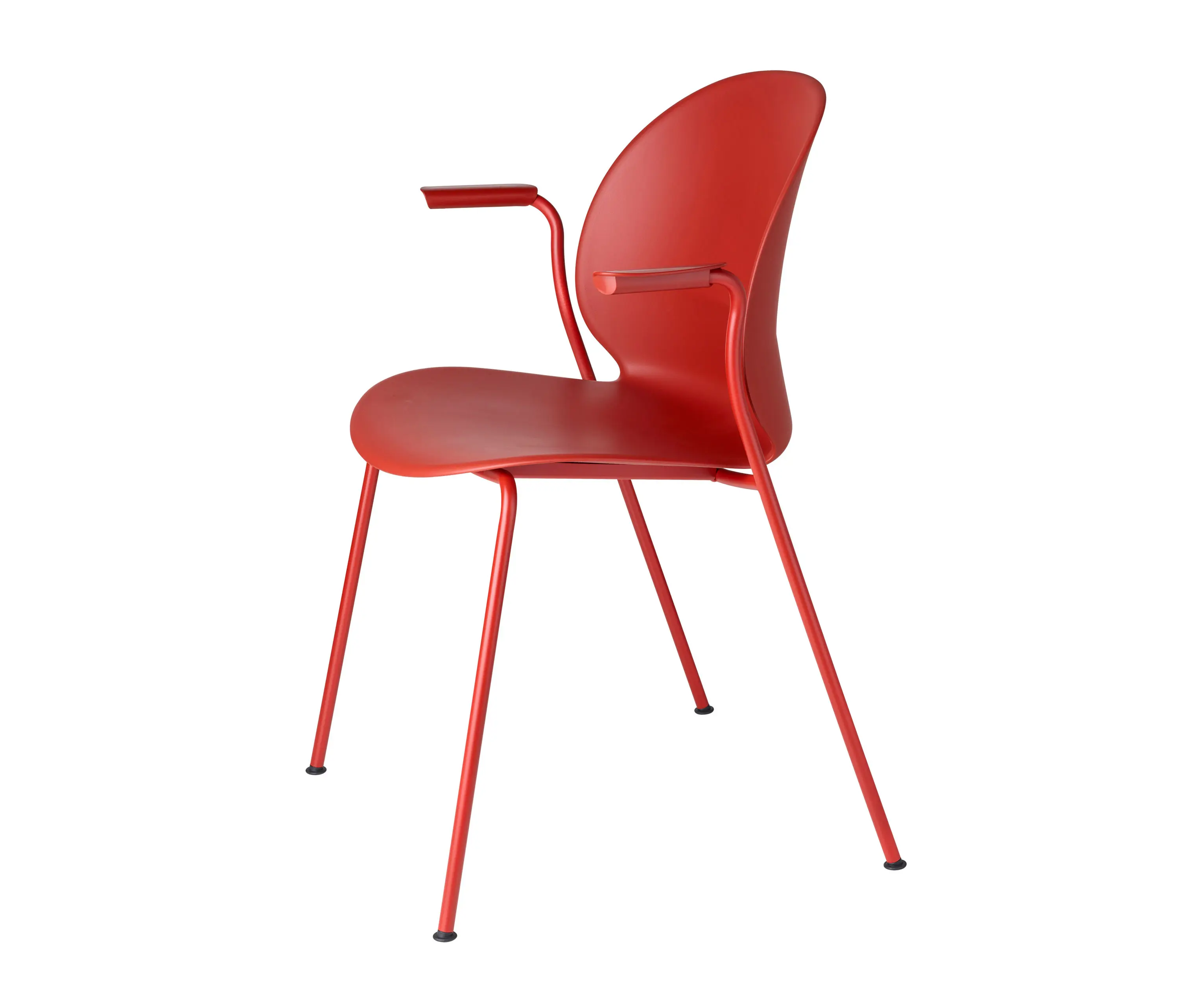 Fritz Hansen - N02™ Recycle | Chair | N02-11 | Dark red | Dark red base