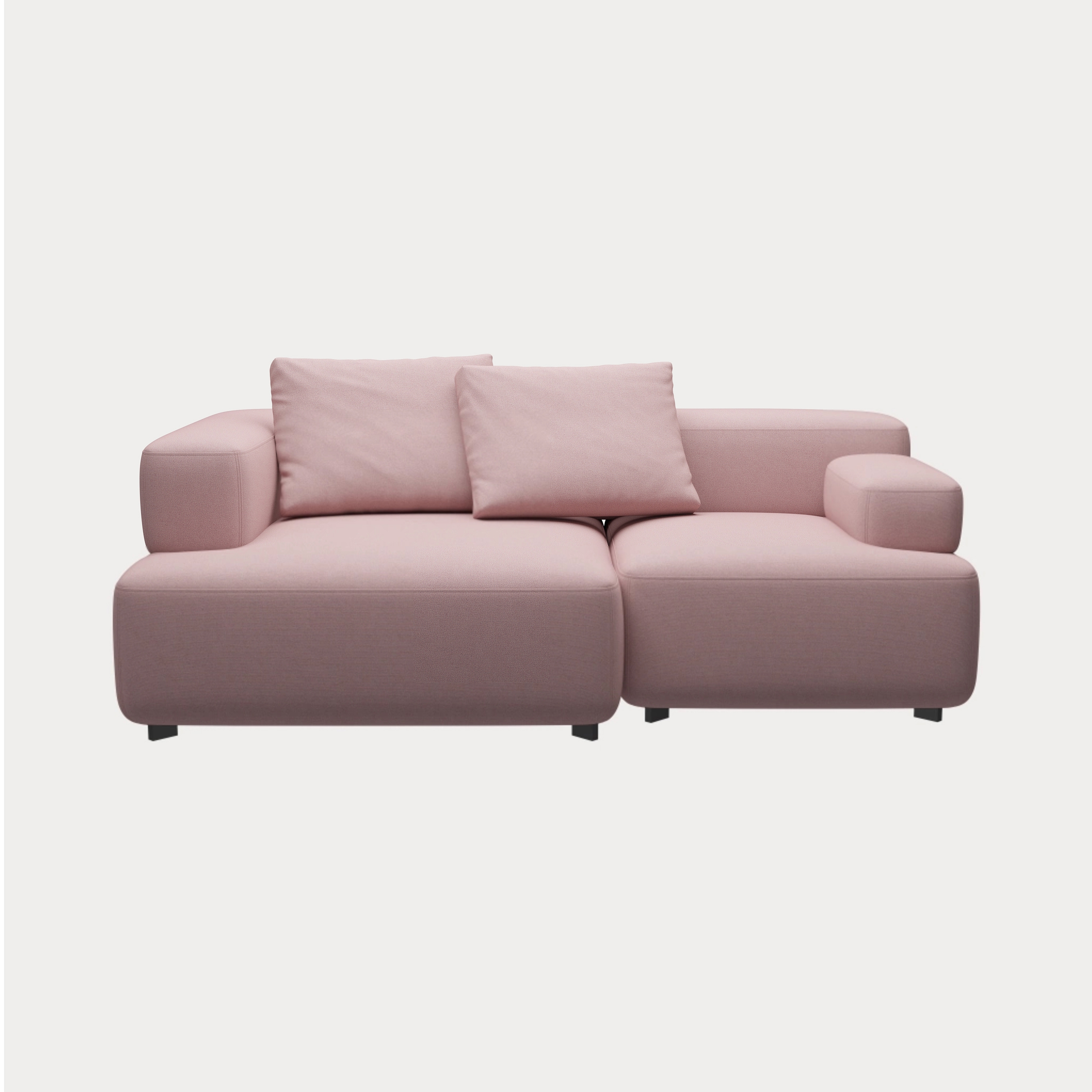 Display product Alphabet™ | Sofa | PL210-1 | Textile | Black base from manufacturer Fritz Hansen