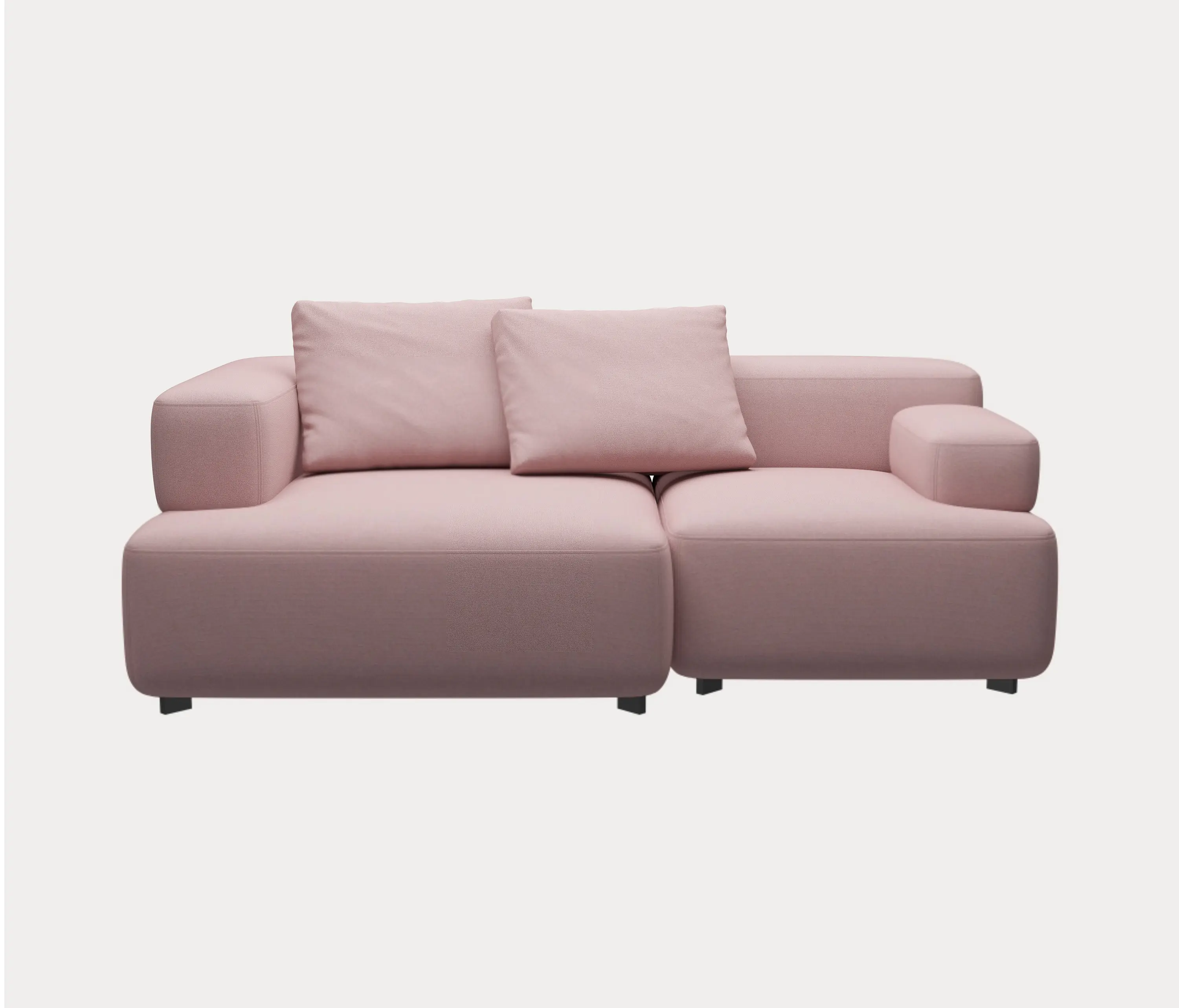 Fritz Hansen - Alphabet™ | Sofa | PL210-1 | Textile | Black base