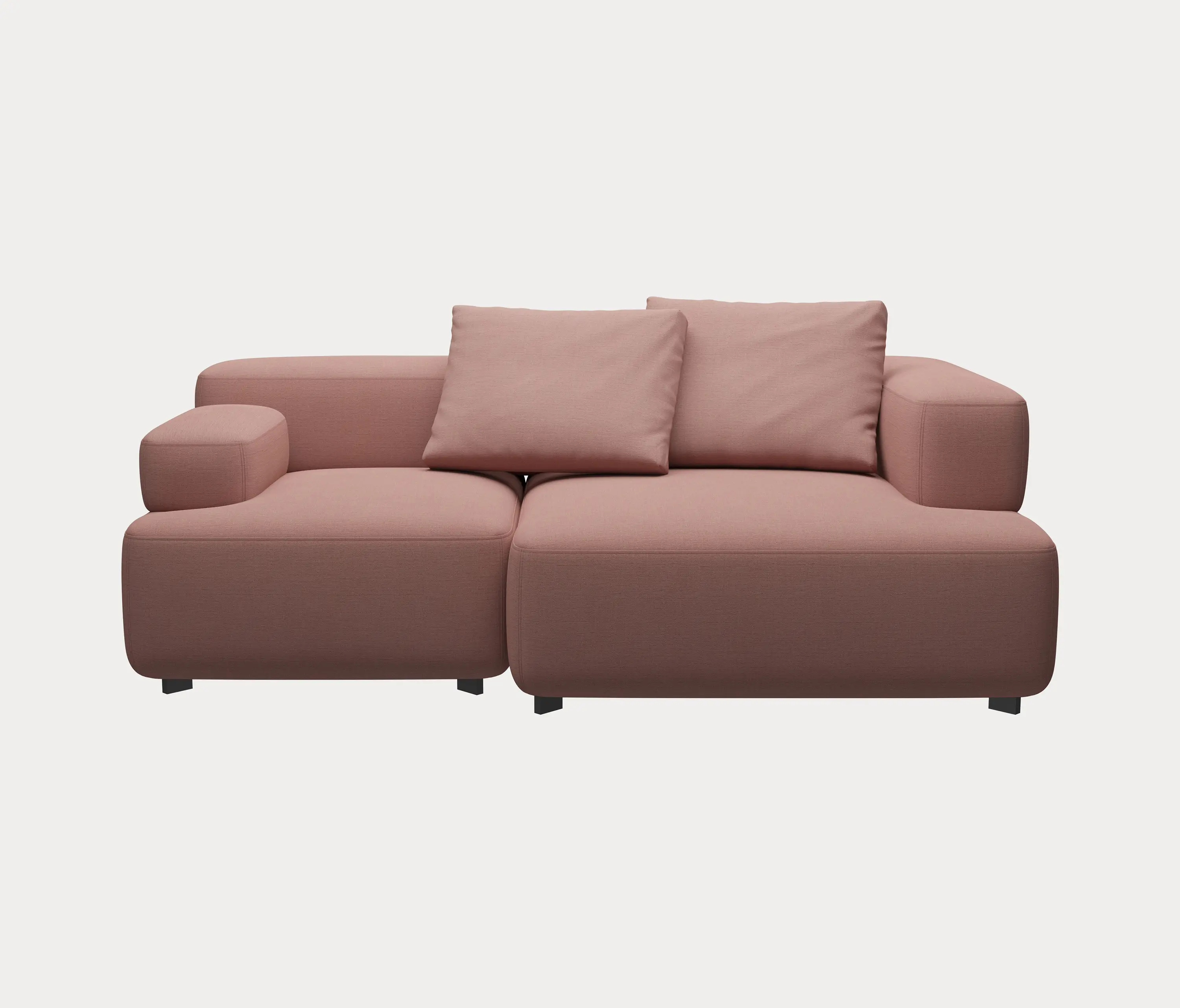 Fritz Hansen - Alphabet™ | Sofa | PL210-2 | Sofa | Textile | Black base