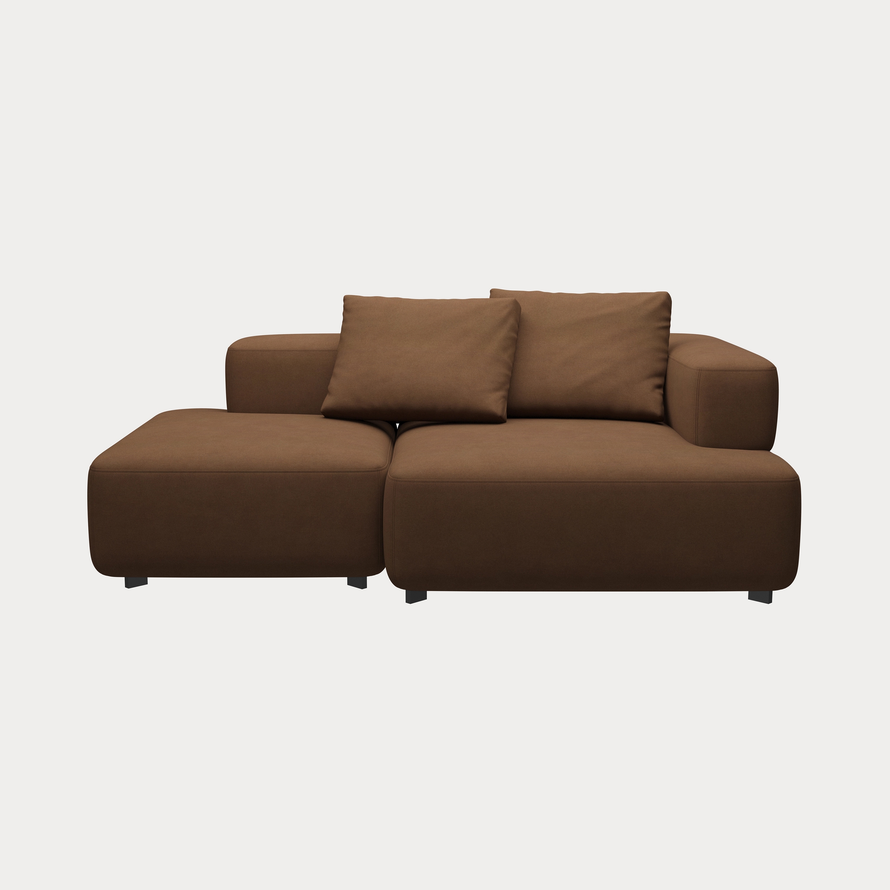 Display product Alphabet™ | Sofa | PL210-4 | Textile | Black base from manufacturer Fritz Hansen