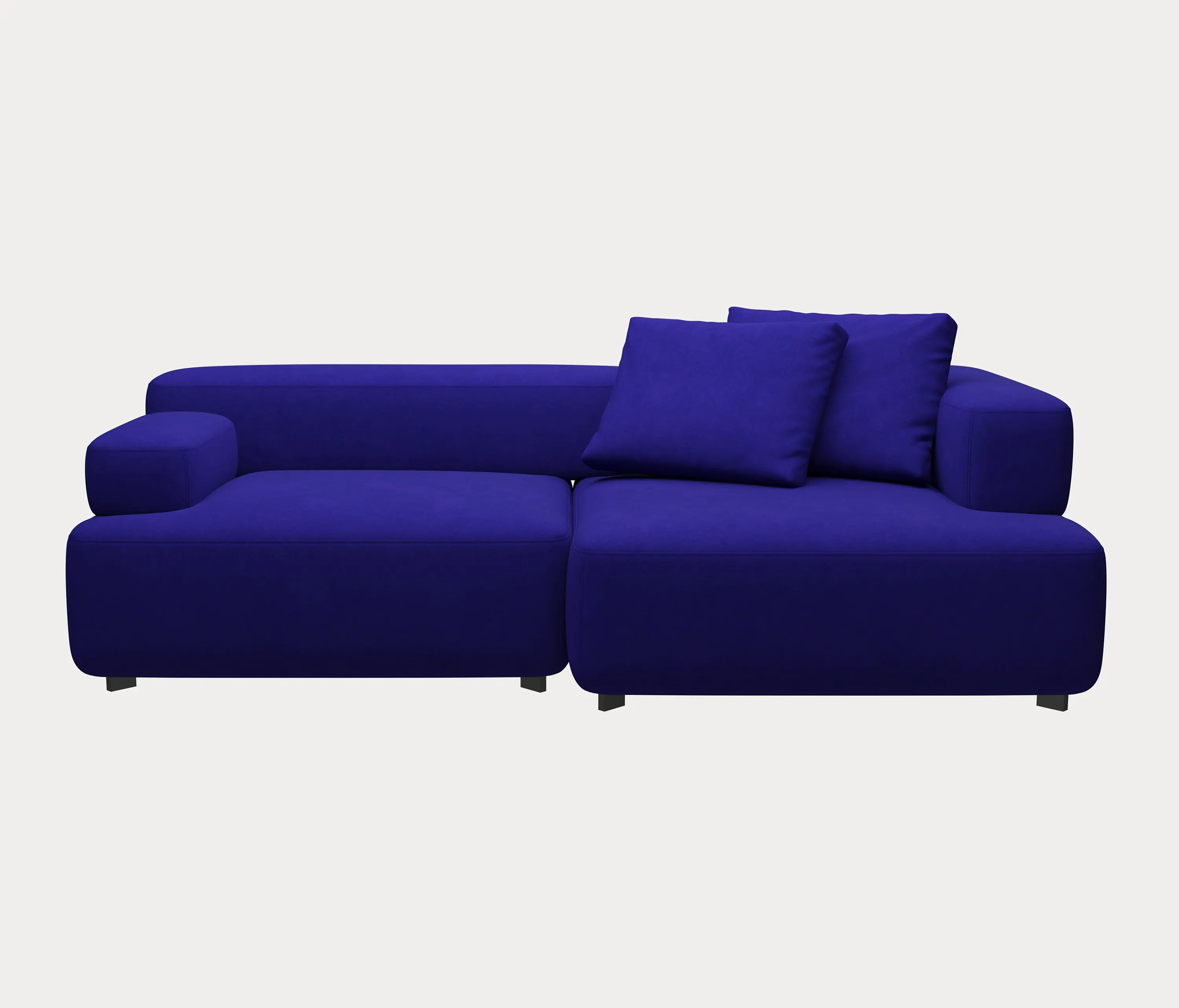Fritz Hansen - Alphabet™ | Sofa | PL240-3 | Textile | Black base