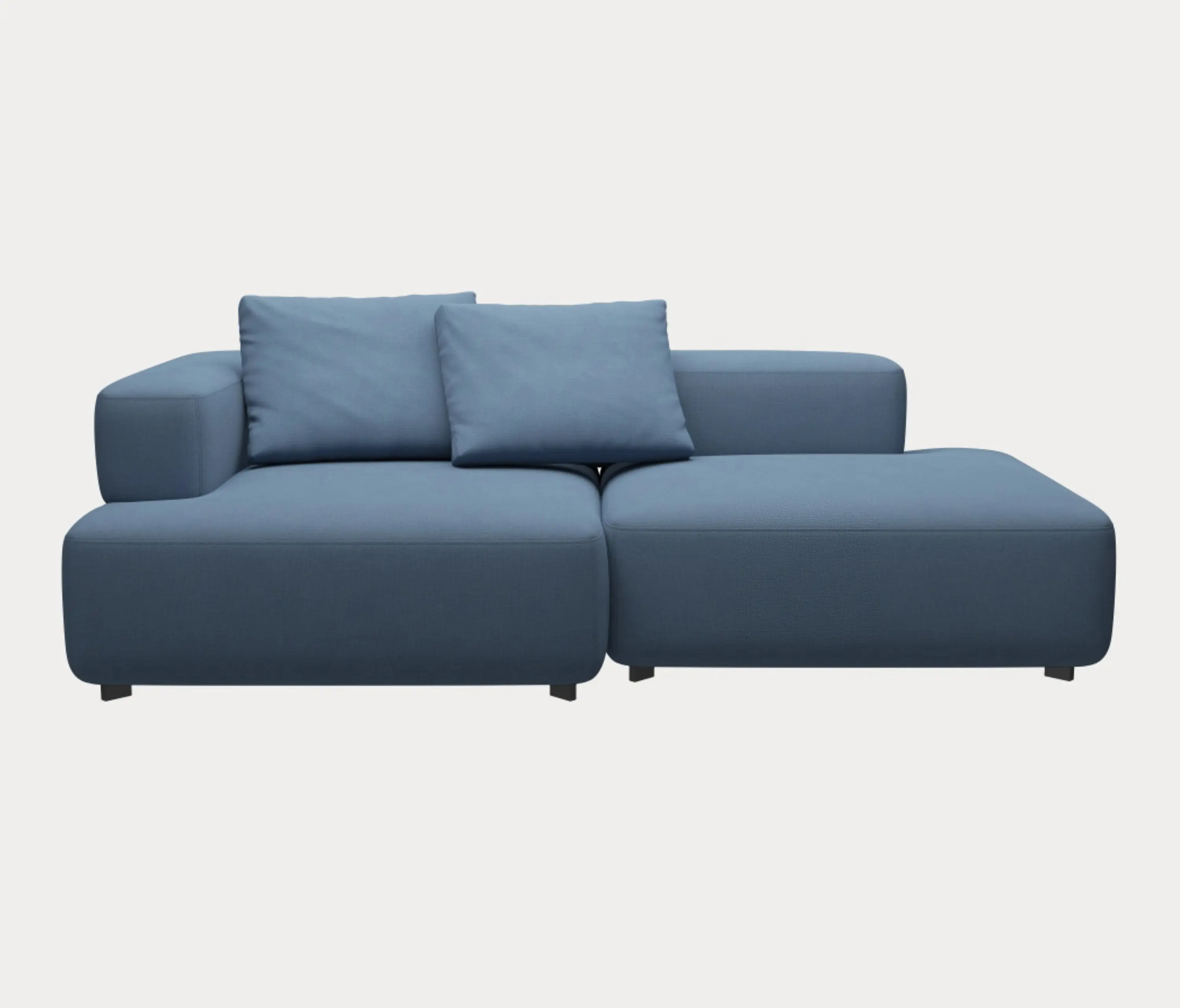 Fritz Hansen - Alphabet™ | Sofa | PL240-4 | Textile | Black base