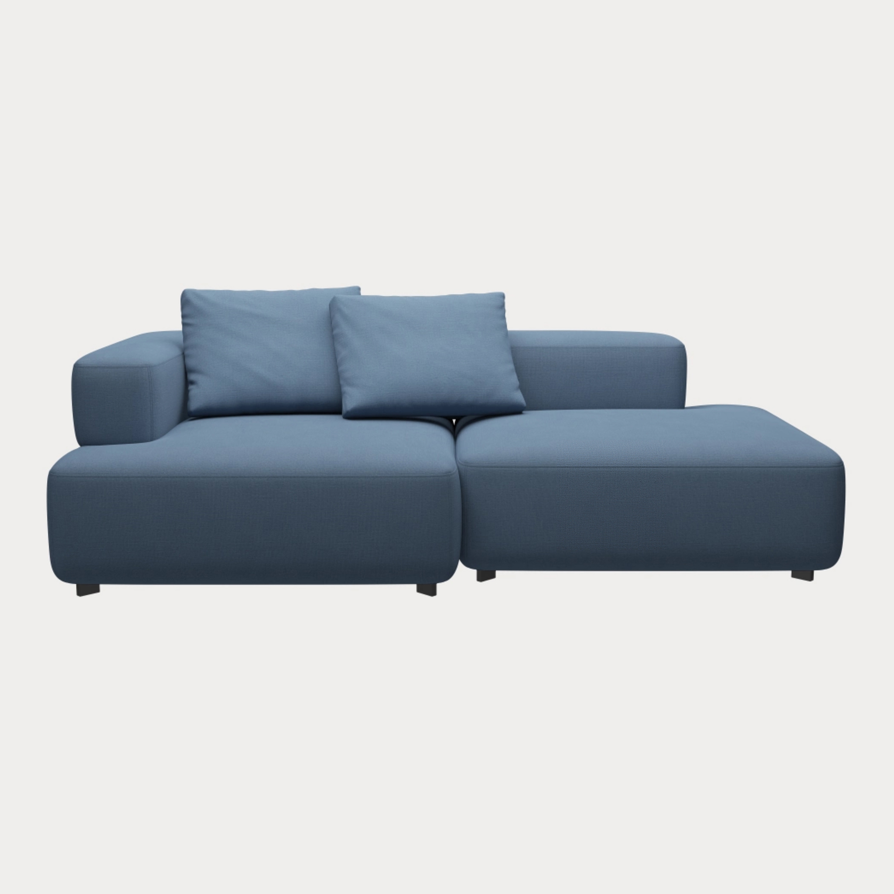 Display product Alphabet™ | Sofa | PL240-4 | Textile | Black base from manufacturer Fritz Hansen