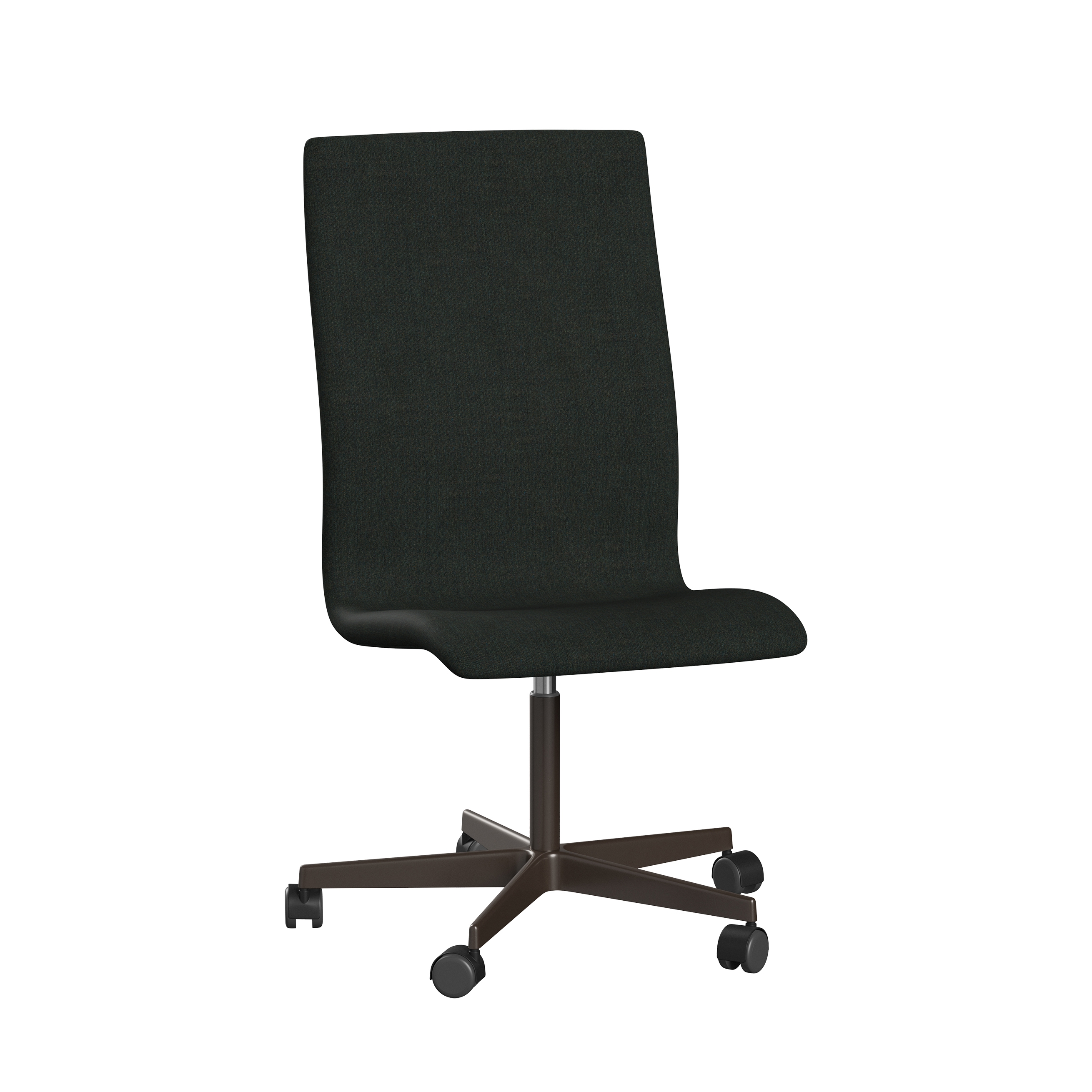 Afficher le produit Oxford™ | Chairs | 3173W | Textile | 5 star brown bronze base | Wheels du fabricant Fritz Hansen