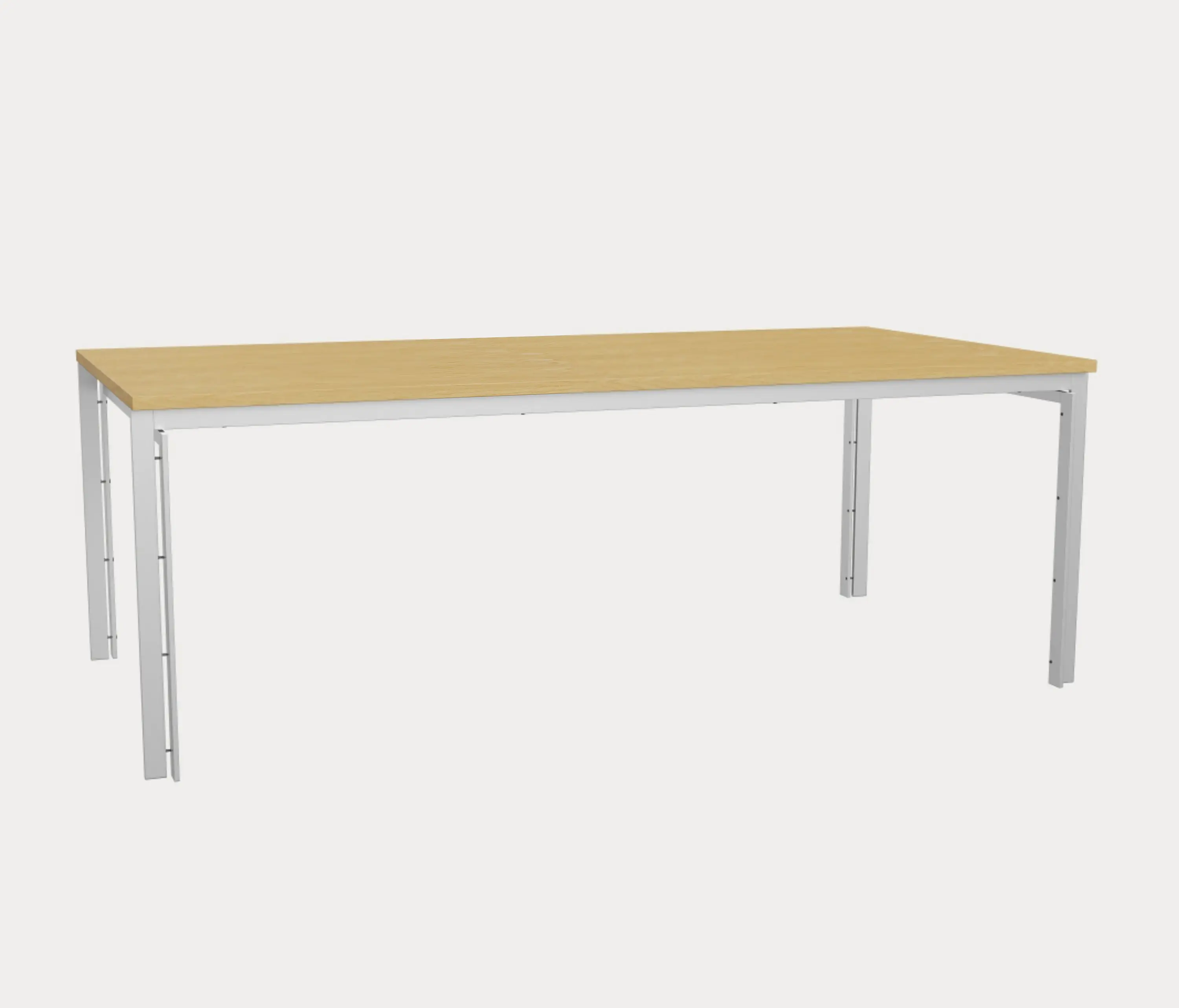 Fritz Hansen - PK51™ Table | Ash veneer | Satin brushed stainless steel base