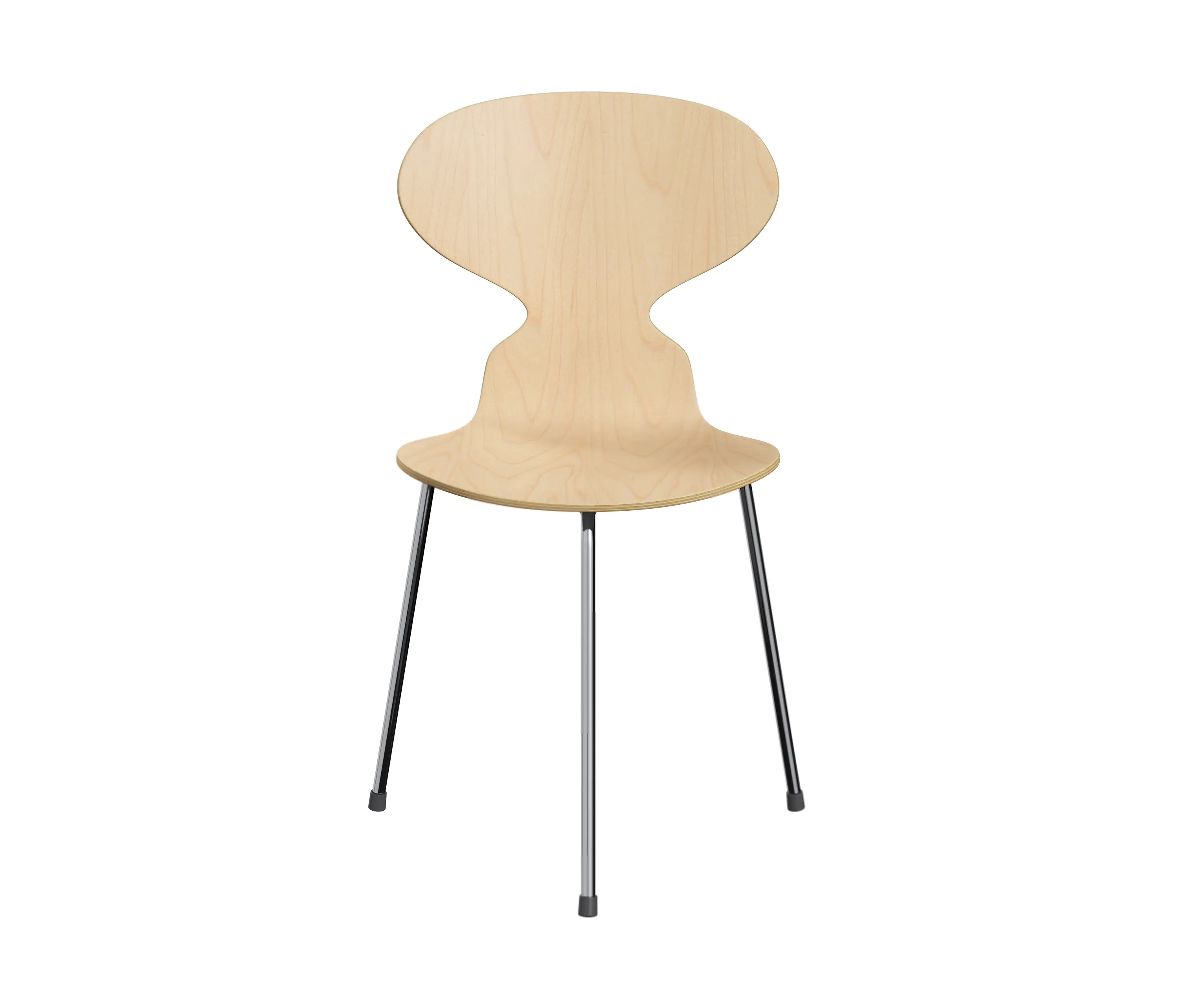 Fritz Hansen - Ant™ | Chair | 3100 | Maple | Chrome base