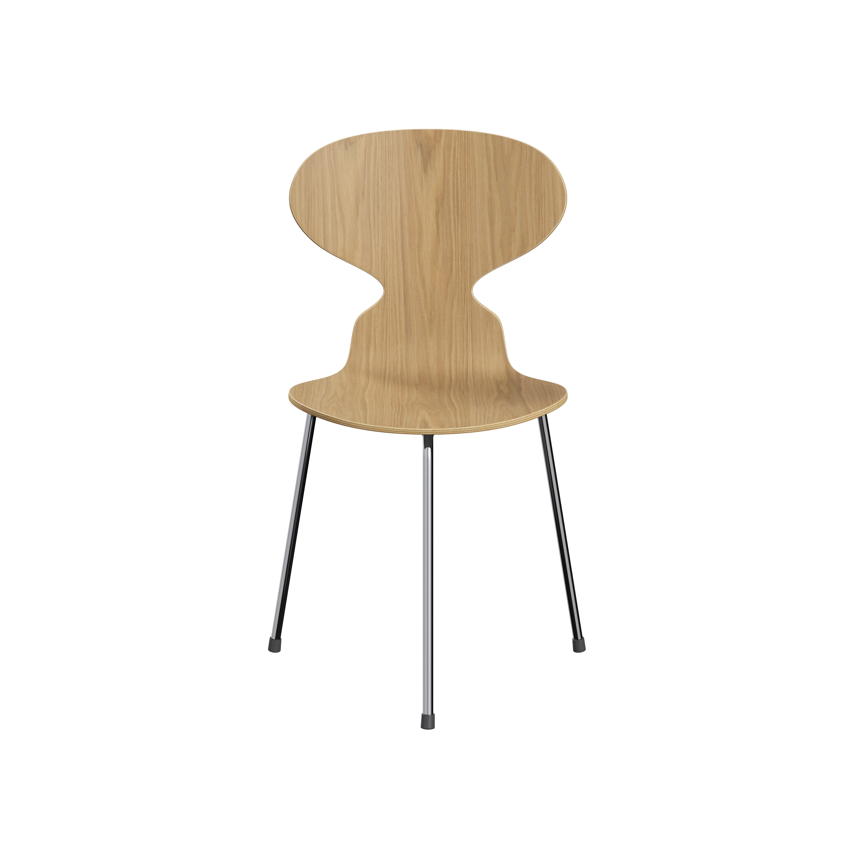 Ant™ | Chair | 3100 | Oak | Chrome base