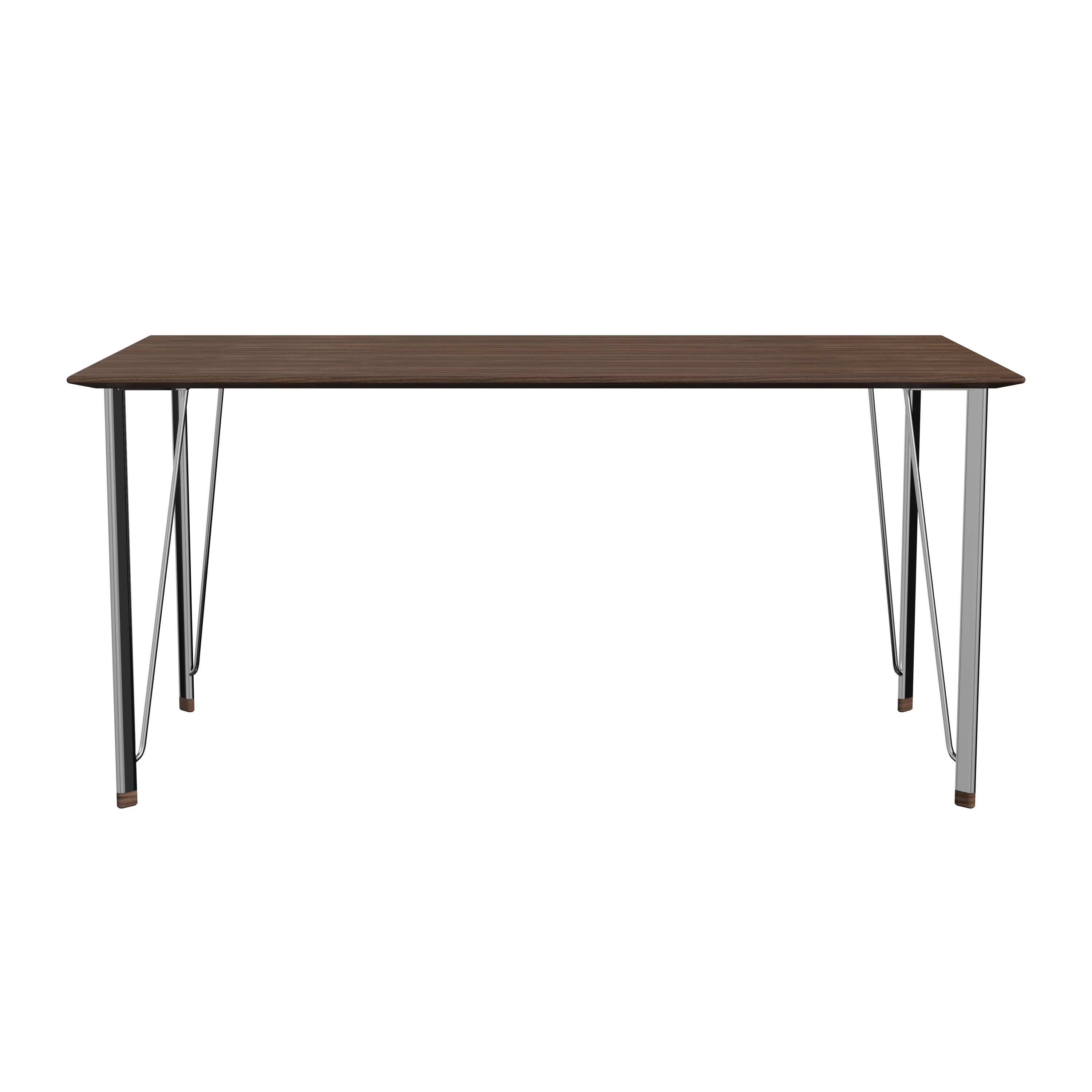 FH3605™ | Desk | Walnut | Chromed steel base