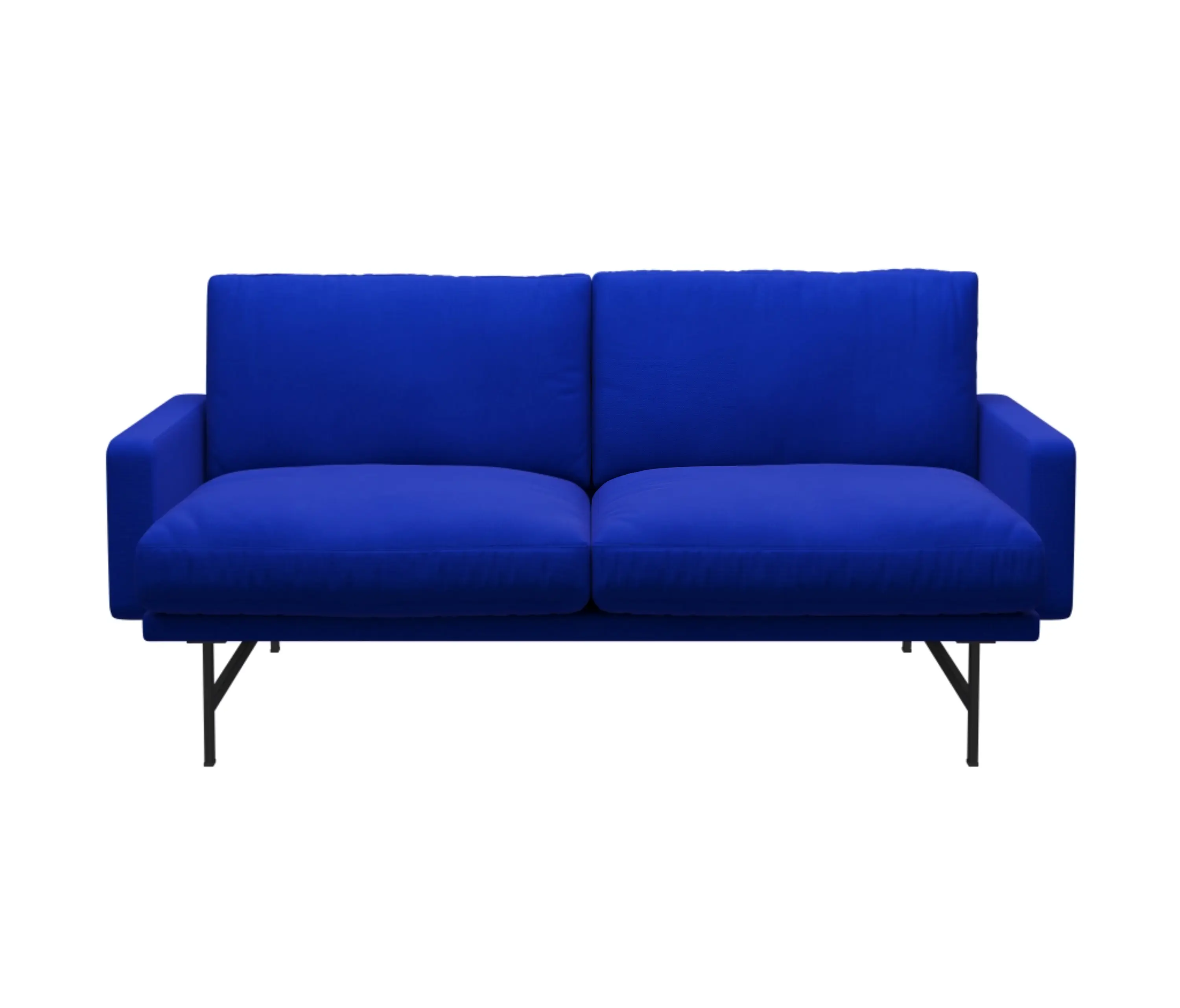 Fritz Hansen - Lissoni Sofa™ | PL112S | Textile | Black steel base