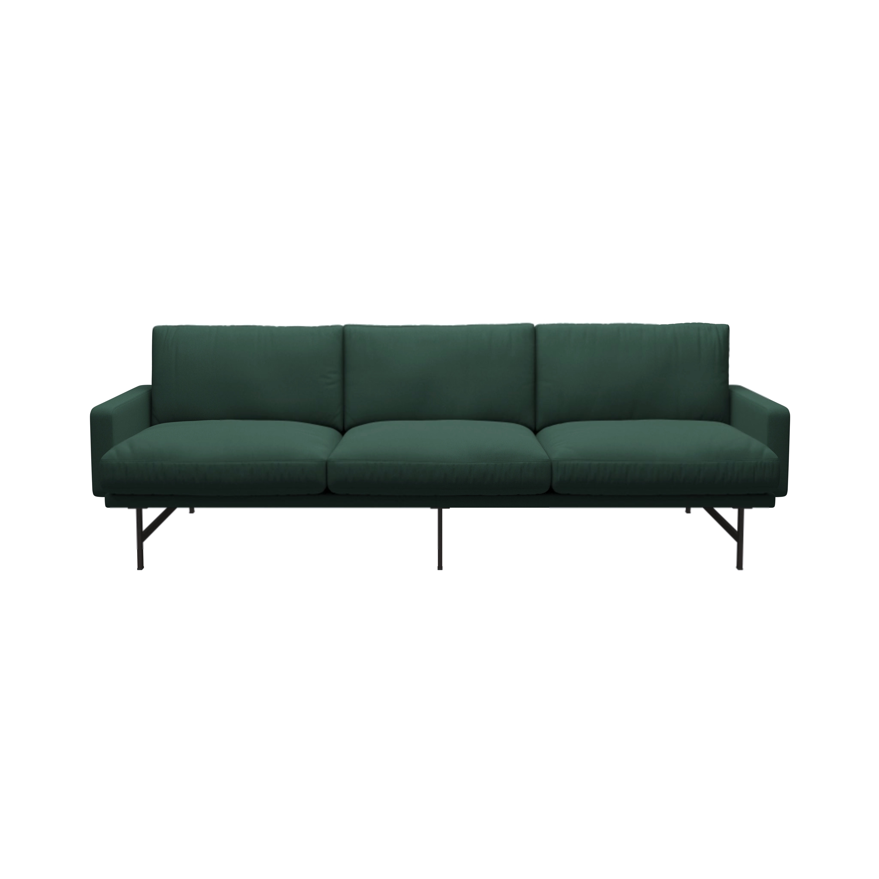 Mostra il prodotto Lissoni Sofa™ | PL113S | Textile | Black steel base del produttore Fritz Hansen