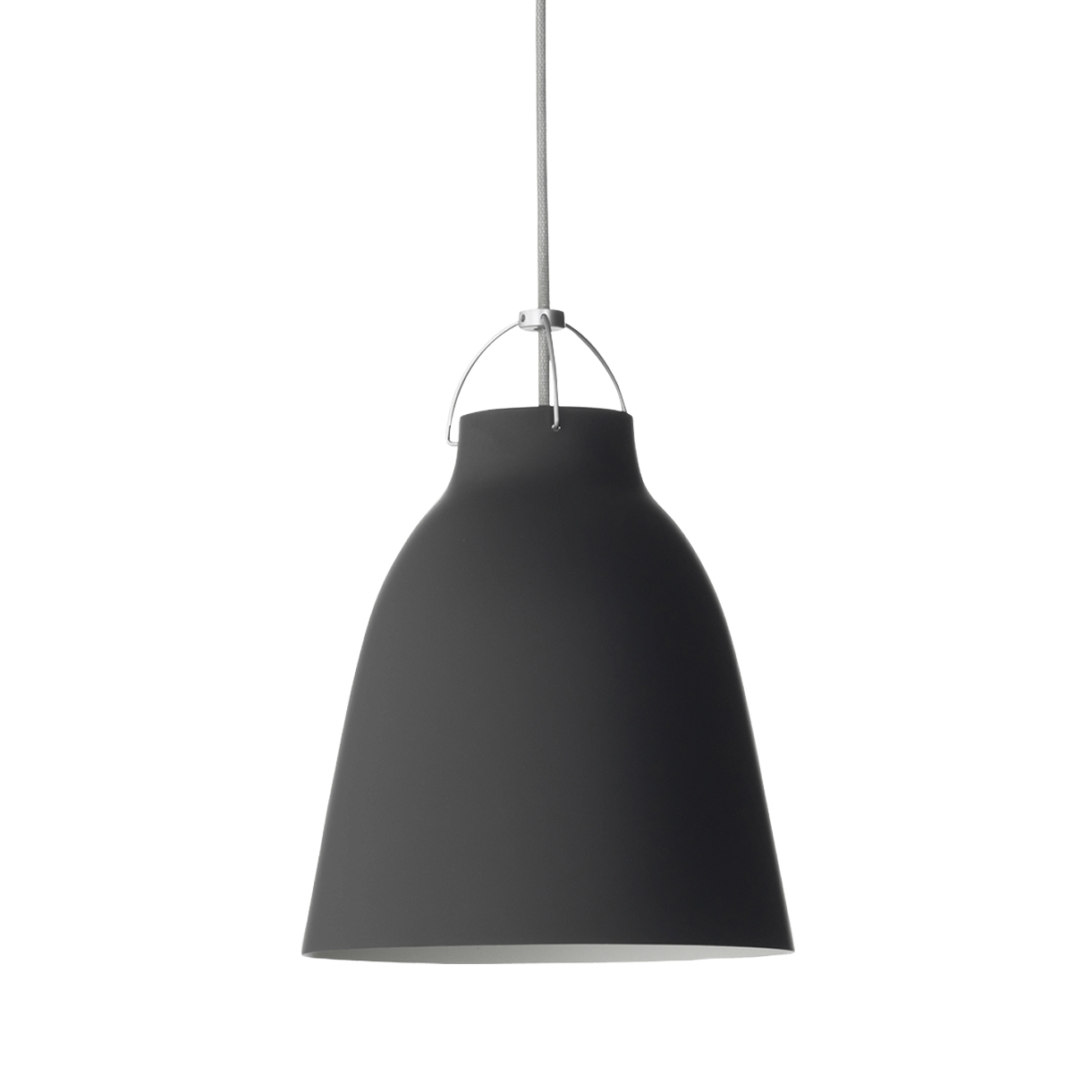 Caravaggio™ Matt | Pendant | P2 | Black | Grey45 cord