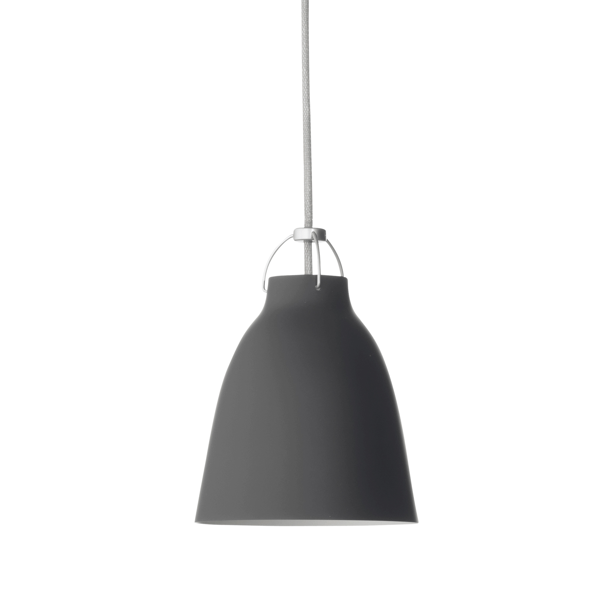 Caravaggio™ Matt | Pendant | P1 | Black | Grey45 cord