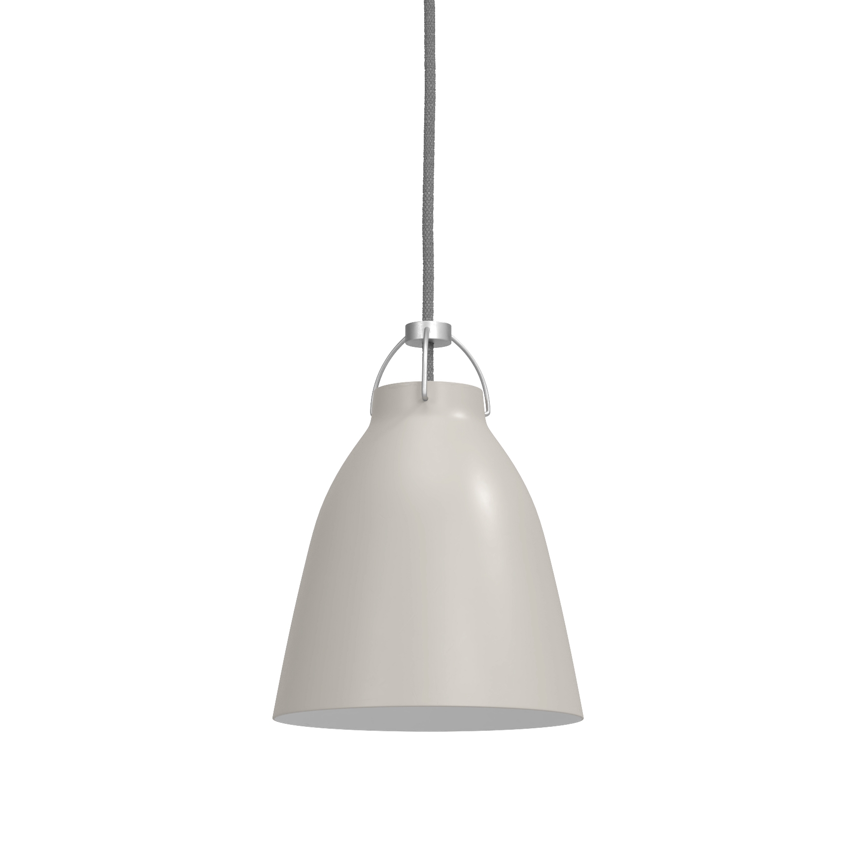 Caravaggio™ Matt Pendant | Warm Grey