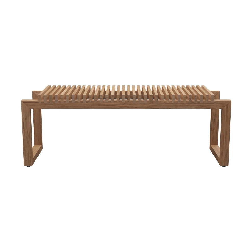 Display product Cutter Bench Anniversary Edition | Teak (Indoor & Outdoor use) from manufacturer Fritz Hansen